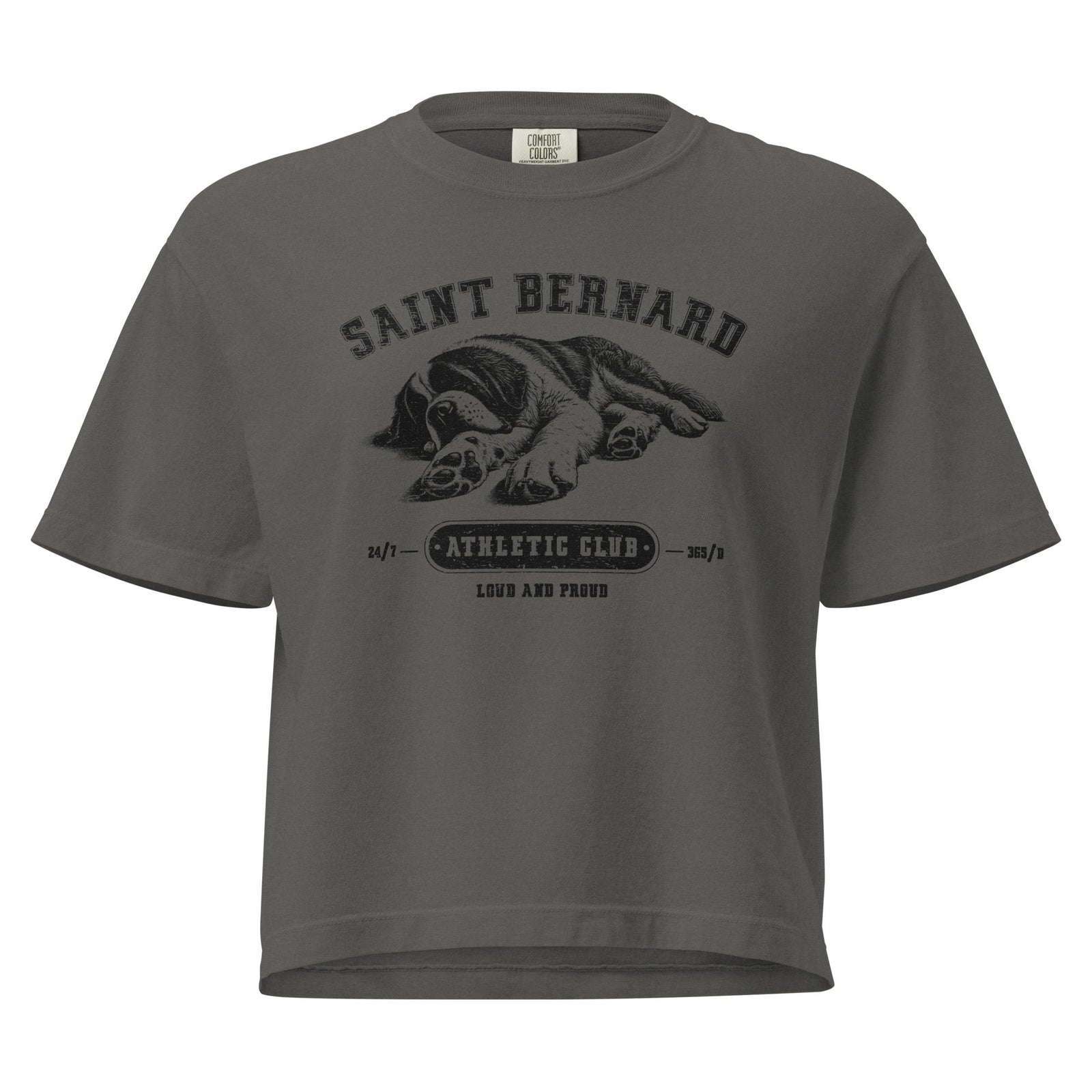 Athletic Club Women’s Heavyweight Boxy Comfort Colors Tee - Lucy + Norman