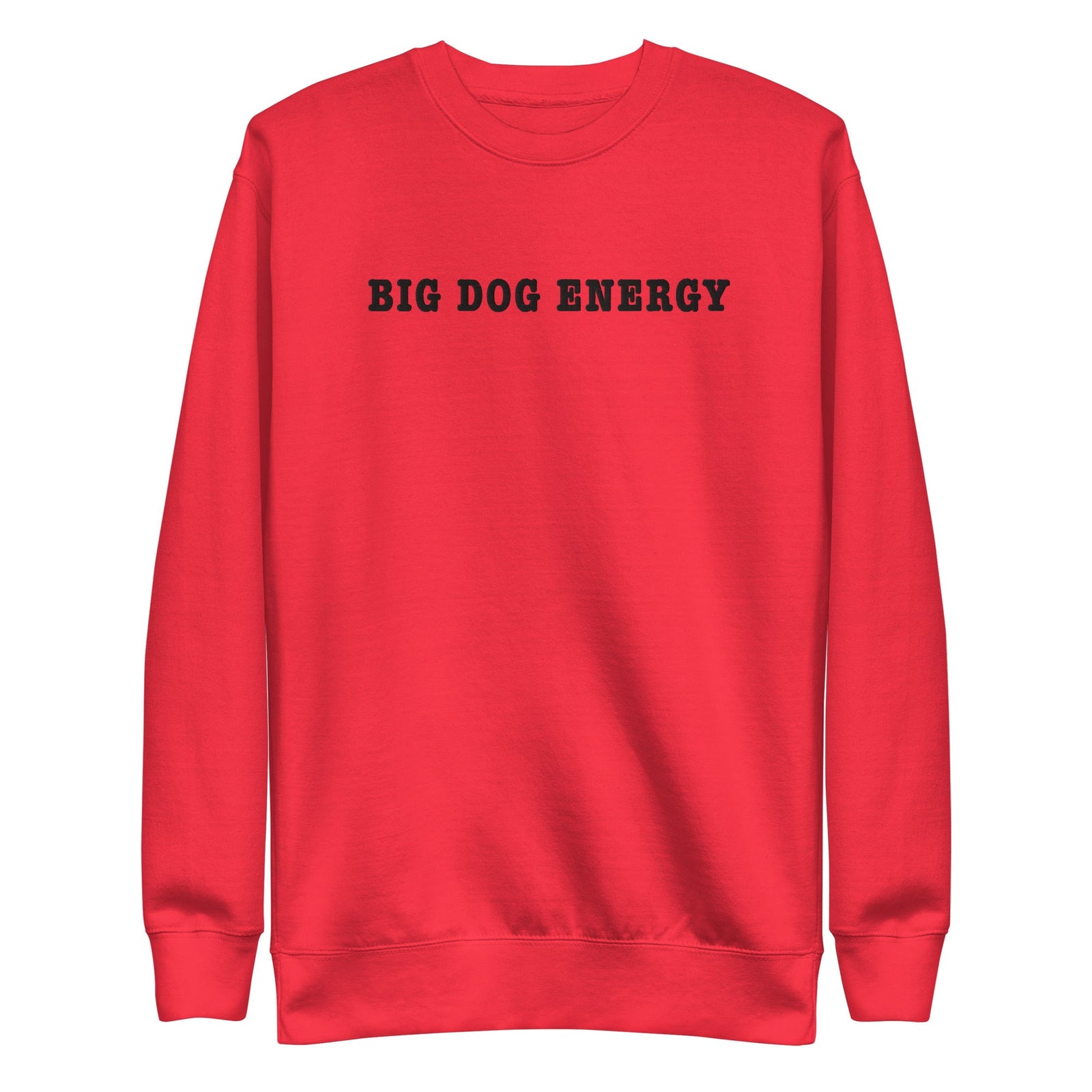 Big Dog Energy Embroidered Premium Sweatshirt - Lucy + Norman