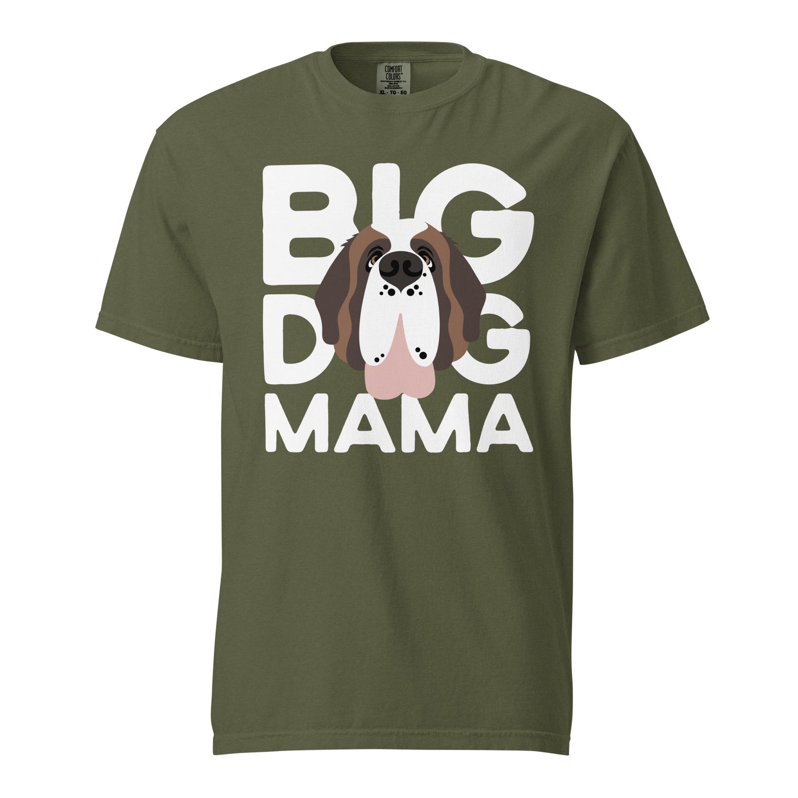Big Dog Mama Comfort Colors Dark Tones T-Shirt - Lucy + Norman