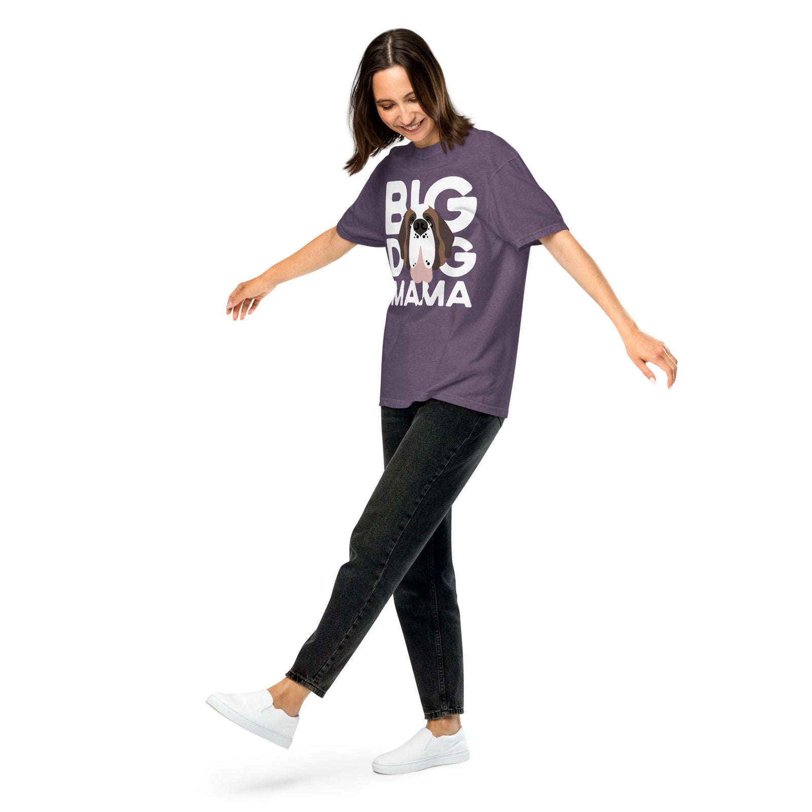 Big Dog Mama Comfort Colors Dark Tones T-Shirt - Lucy + Norman