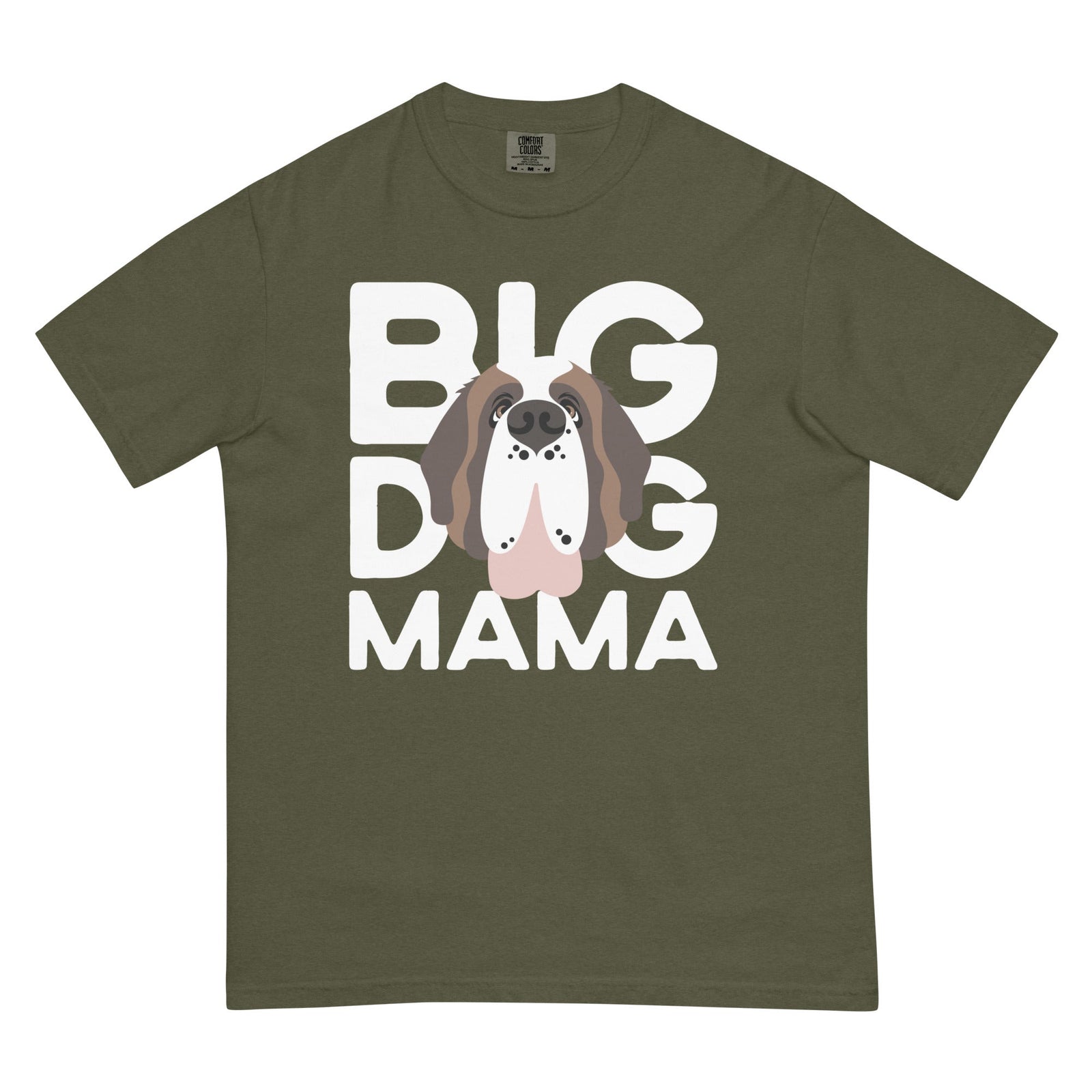 Big Dog Mama Comfort Colors Dark Tones T-Shirt - Lucy + Norman