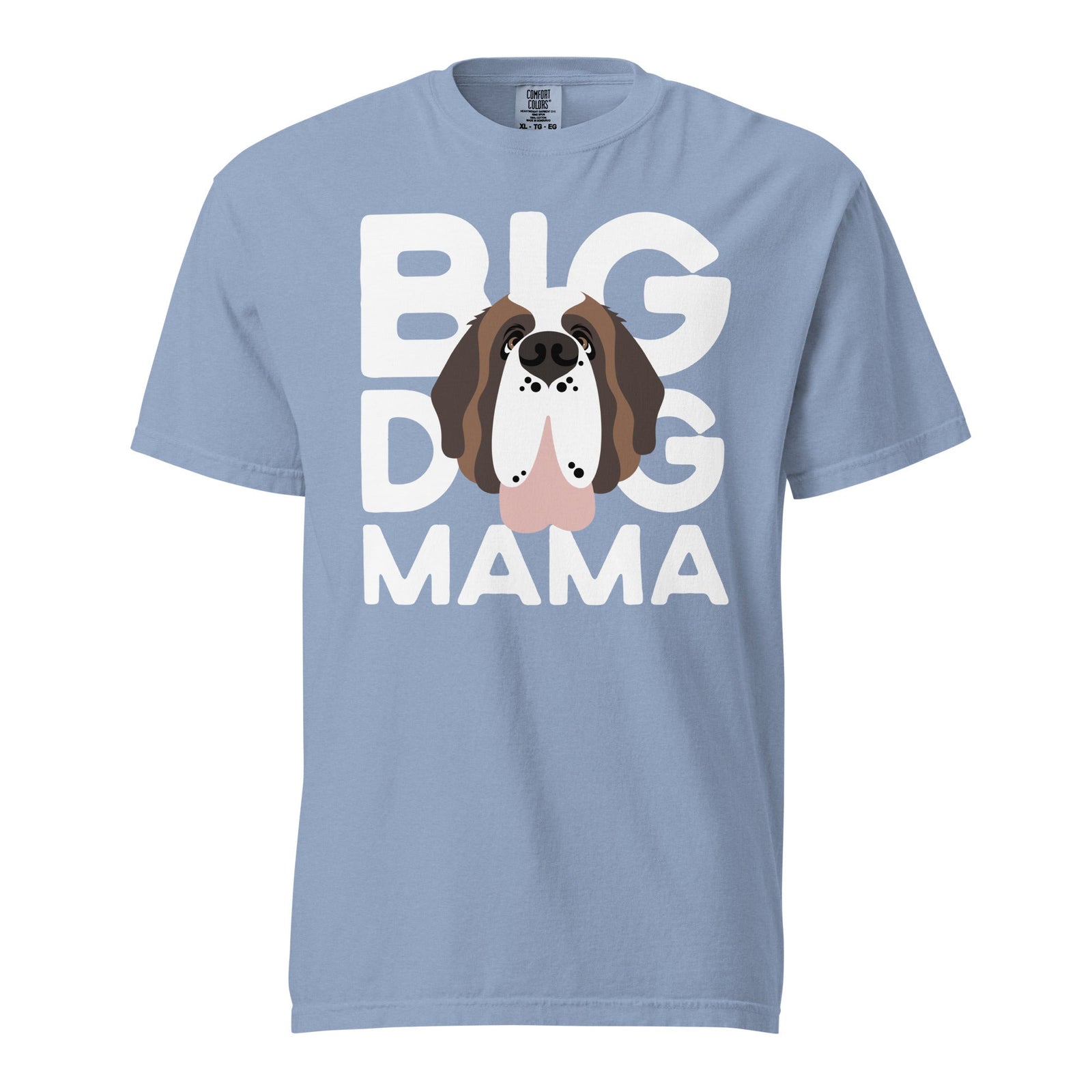 Big Dog Mama Comfort Colors Light Tones T-Shirt - Lucy + Norman