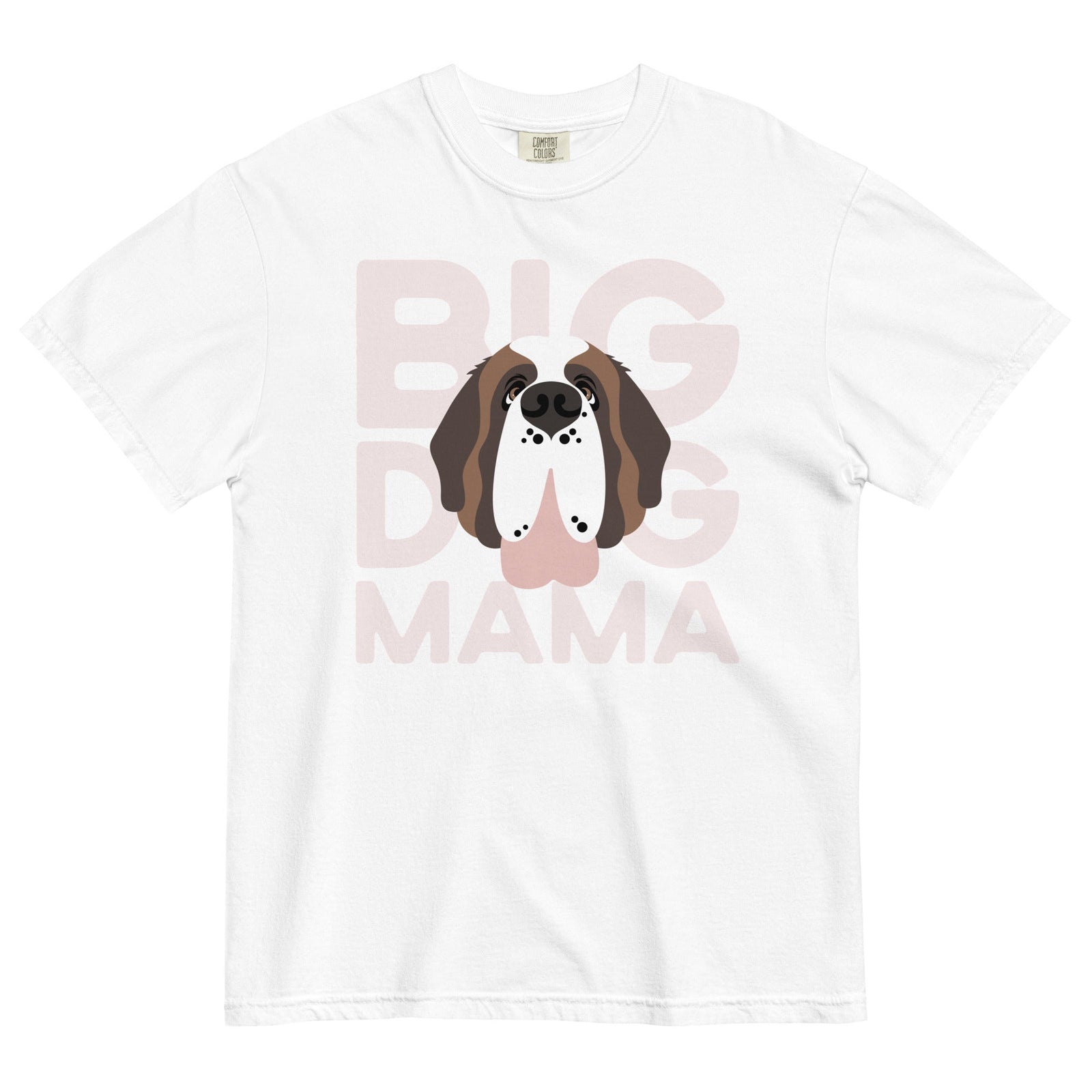 Big Dog Mama Comfort Colors Light Tones T-Shirt - Lucy + Norman