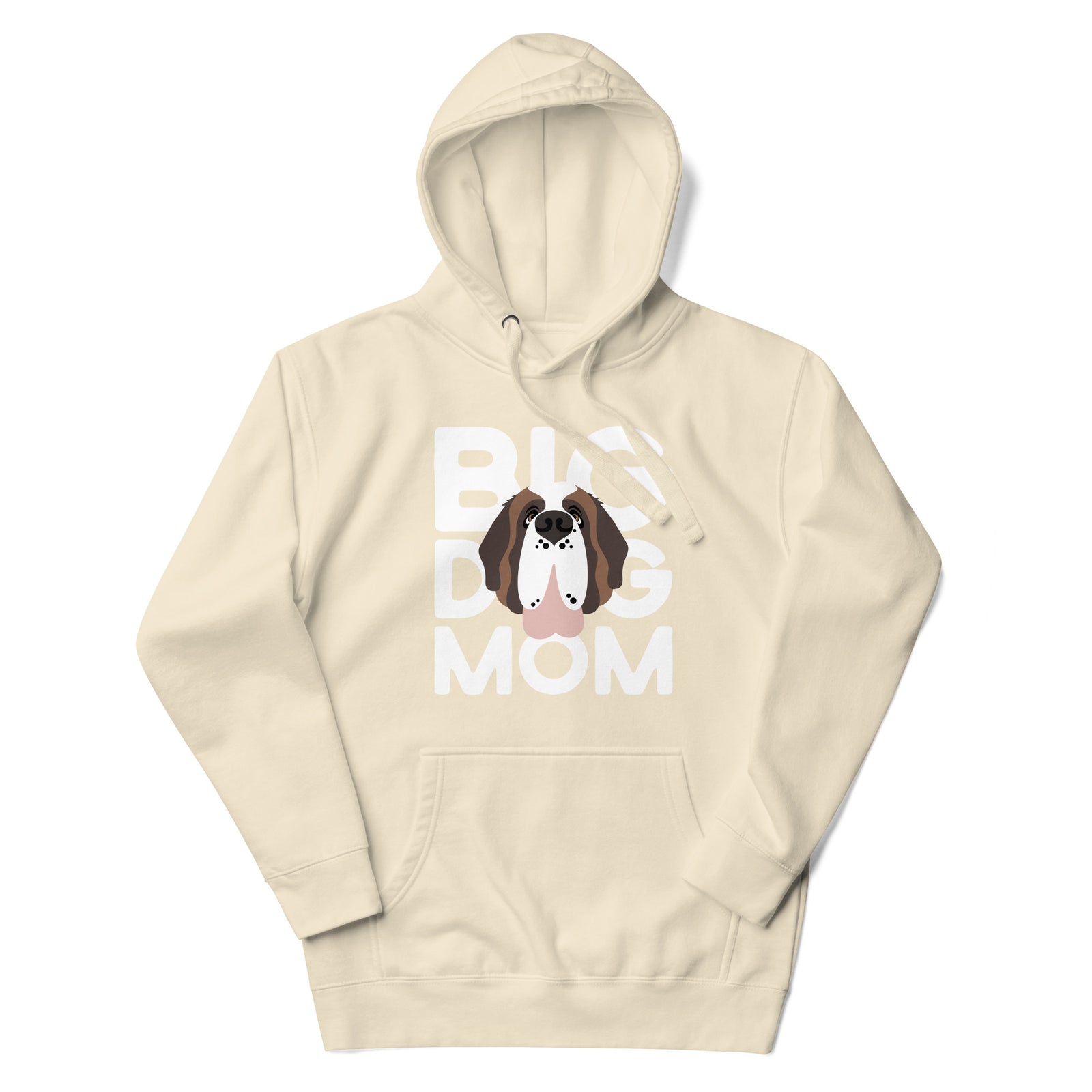 Big Dog Mom Saint Bernard Hoodie