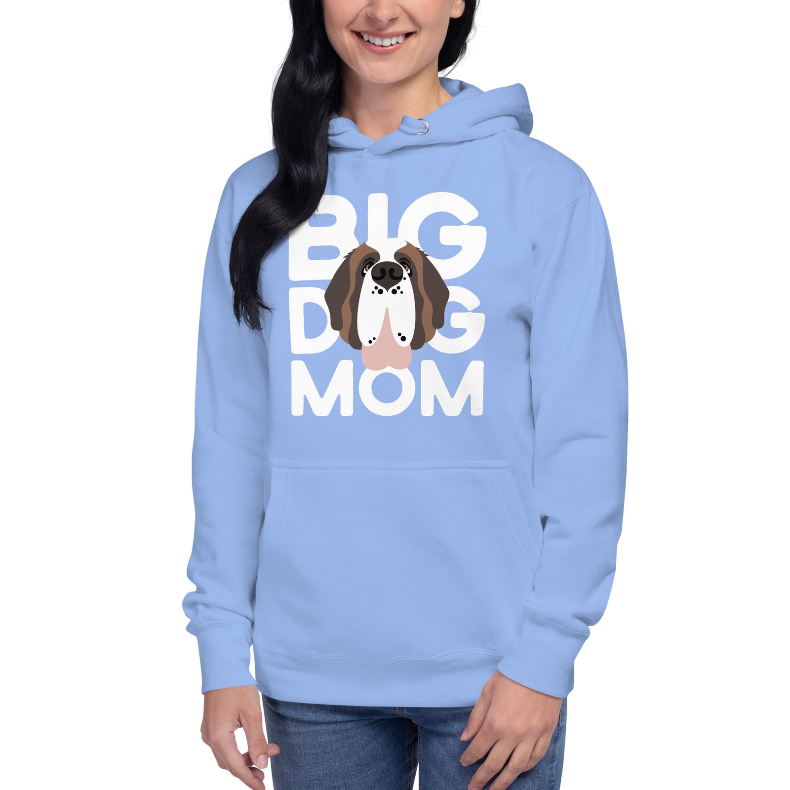 Big Dog Mom Saint Bernard Hoodie