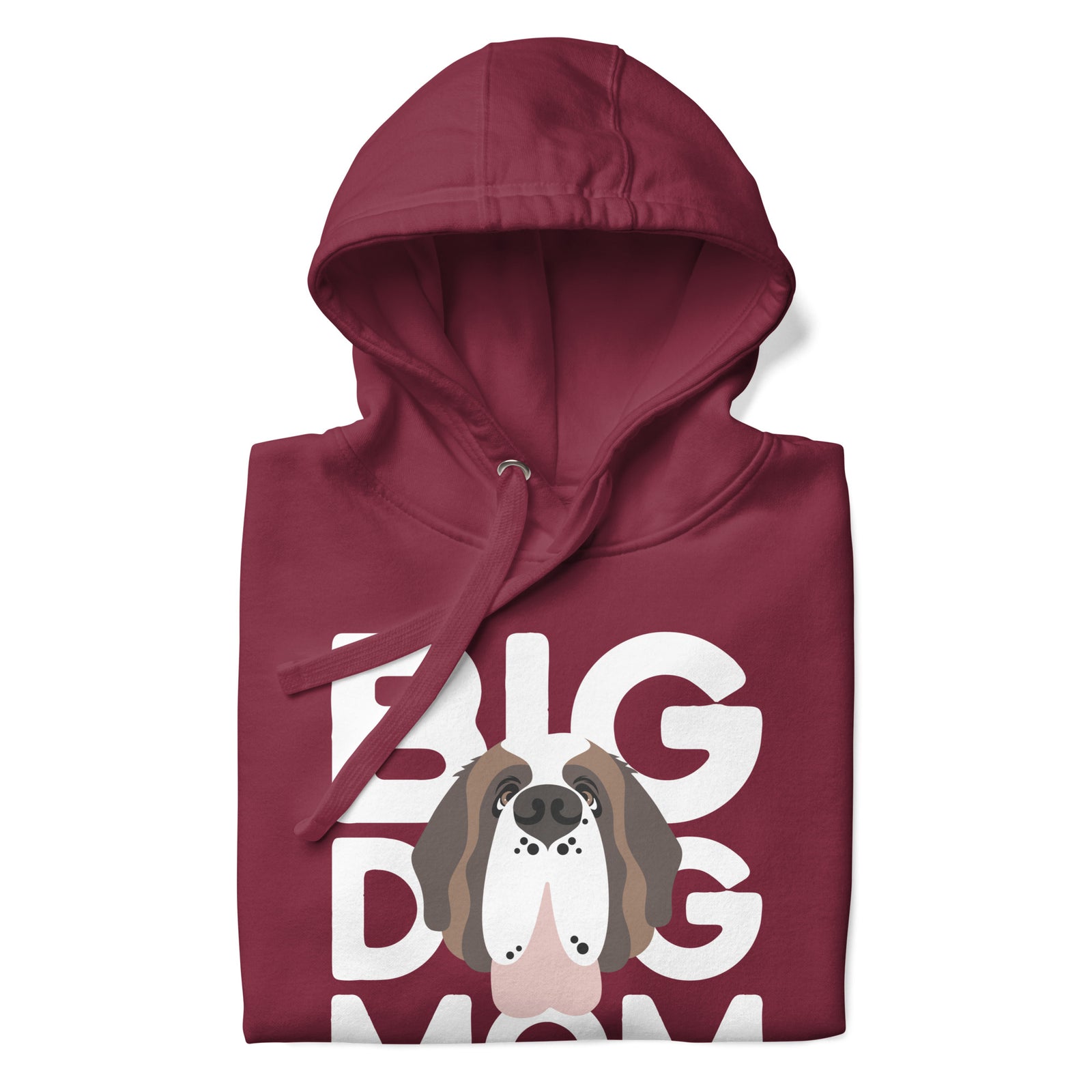 Big Dog Mom Saint Bernard Hoodie