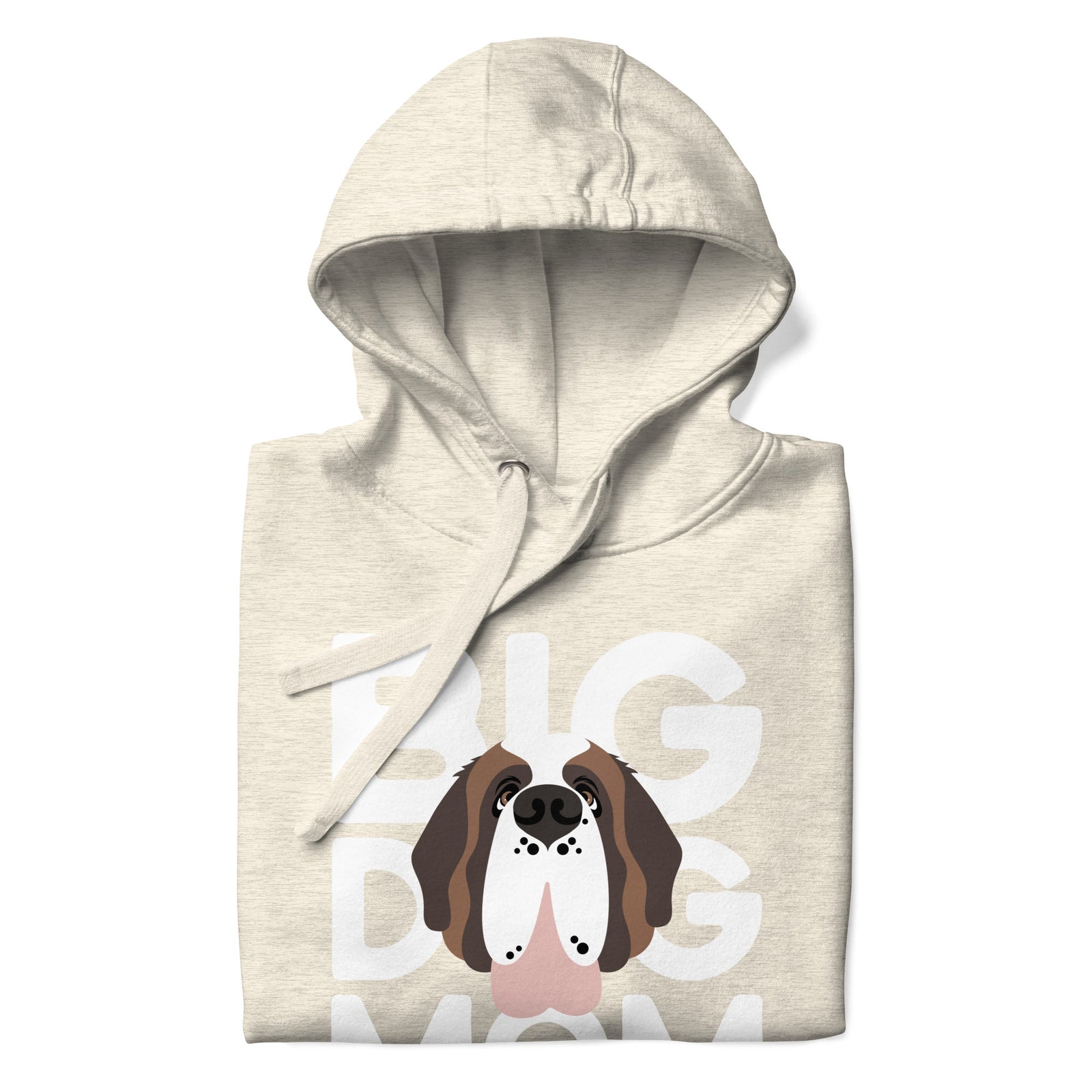 Big Dog Mom Saint Bernard Hoodie
