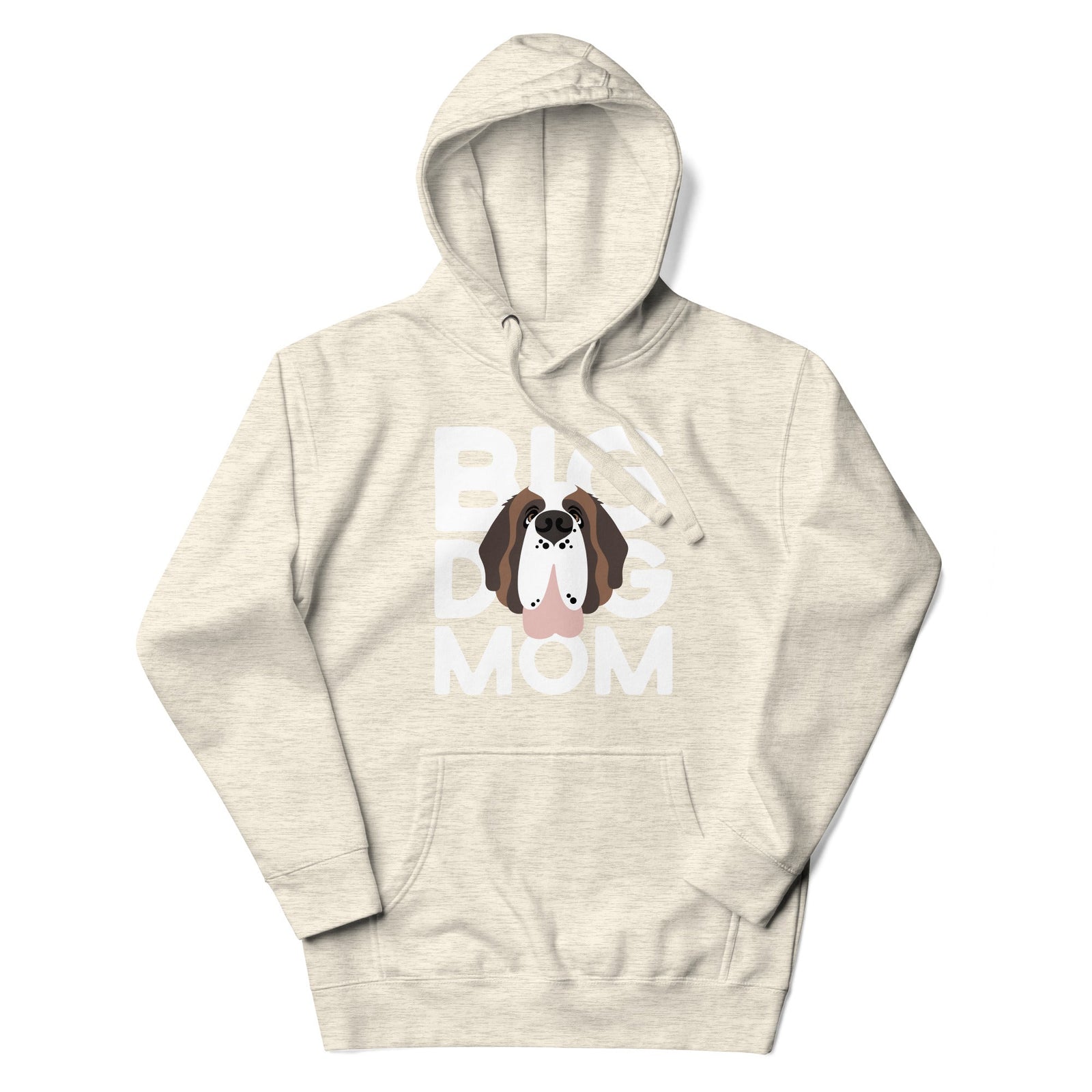 Big Dog Mom Saint Bernard Hoodie - Lucy + Norman