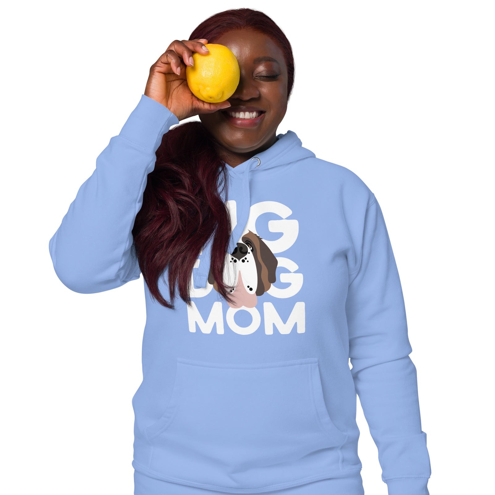 Big Dog Mom Saint Bernard Hoodie - Lucy + Norman