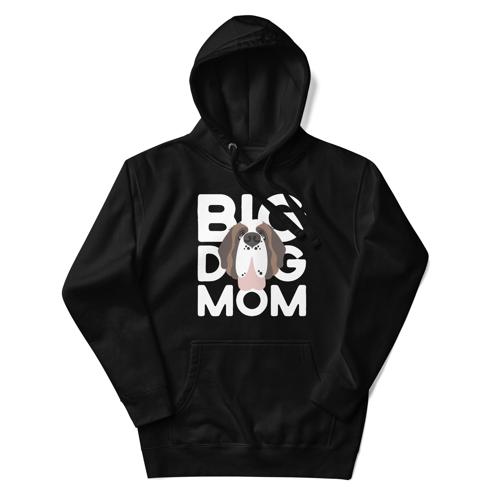Big Dog Mom Saint Bernard Hoodie - Lucy + Norman