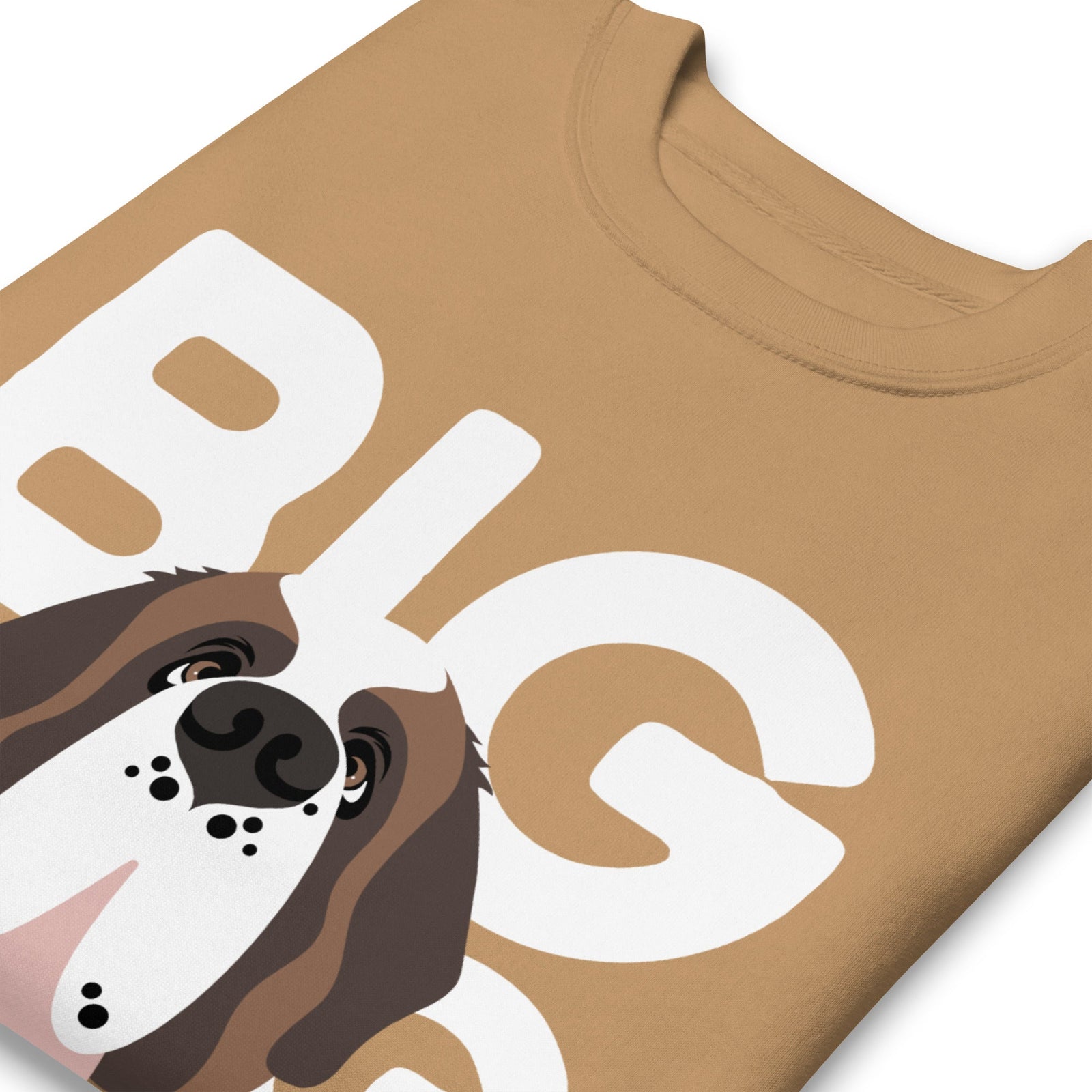 Big Dog Mom Saint Bernard Sweatshirt | Cozy Fleece Crewneck - Lucy + Norman