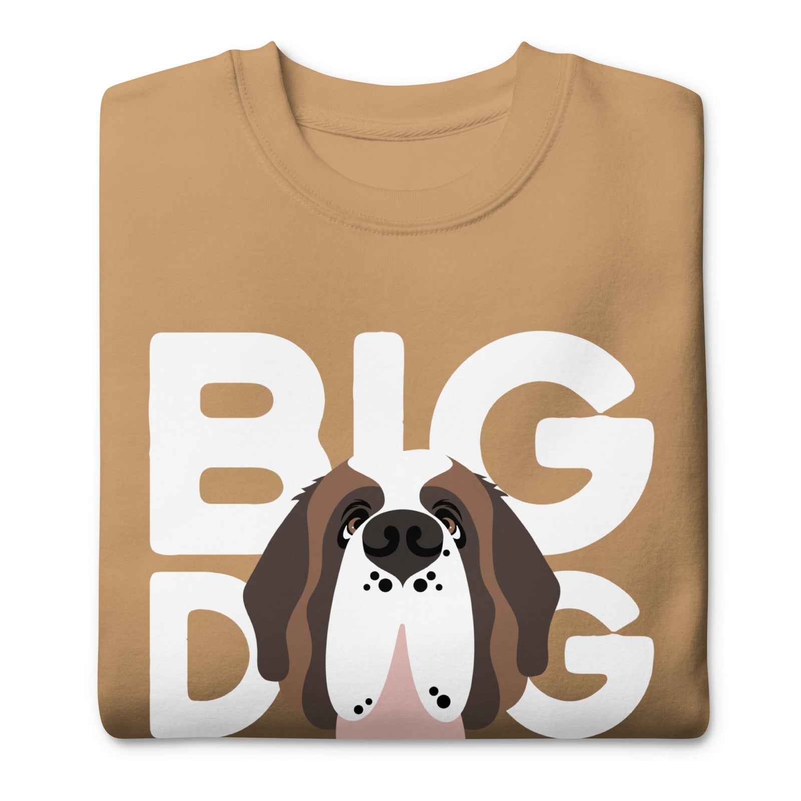 Big Dog Mom Saint Bernard Sweatshirt | Cozy Fleece Crewneck - Lucy + Norman