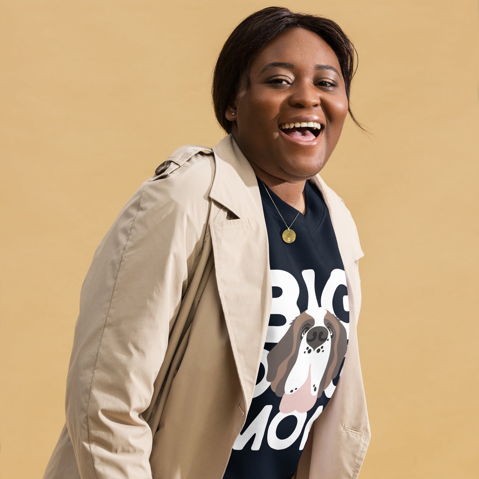 Big Dog Mom Saint Bernard Sweatshirt | Cozy Fleece Crewneck - Lucy + Norman