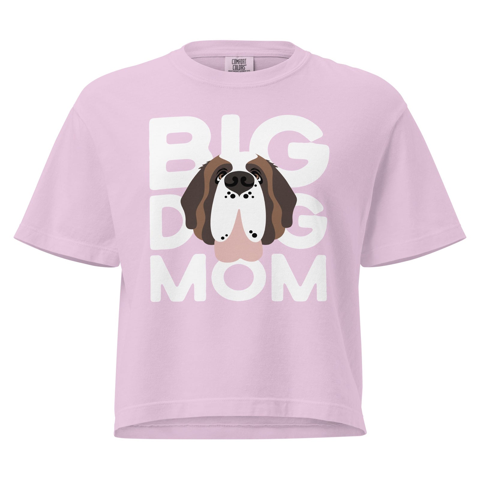 Big Dog Mom Women’s Heavyweight Boxy Comfort Colors Tee - Lucy + Norman