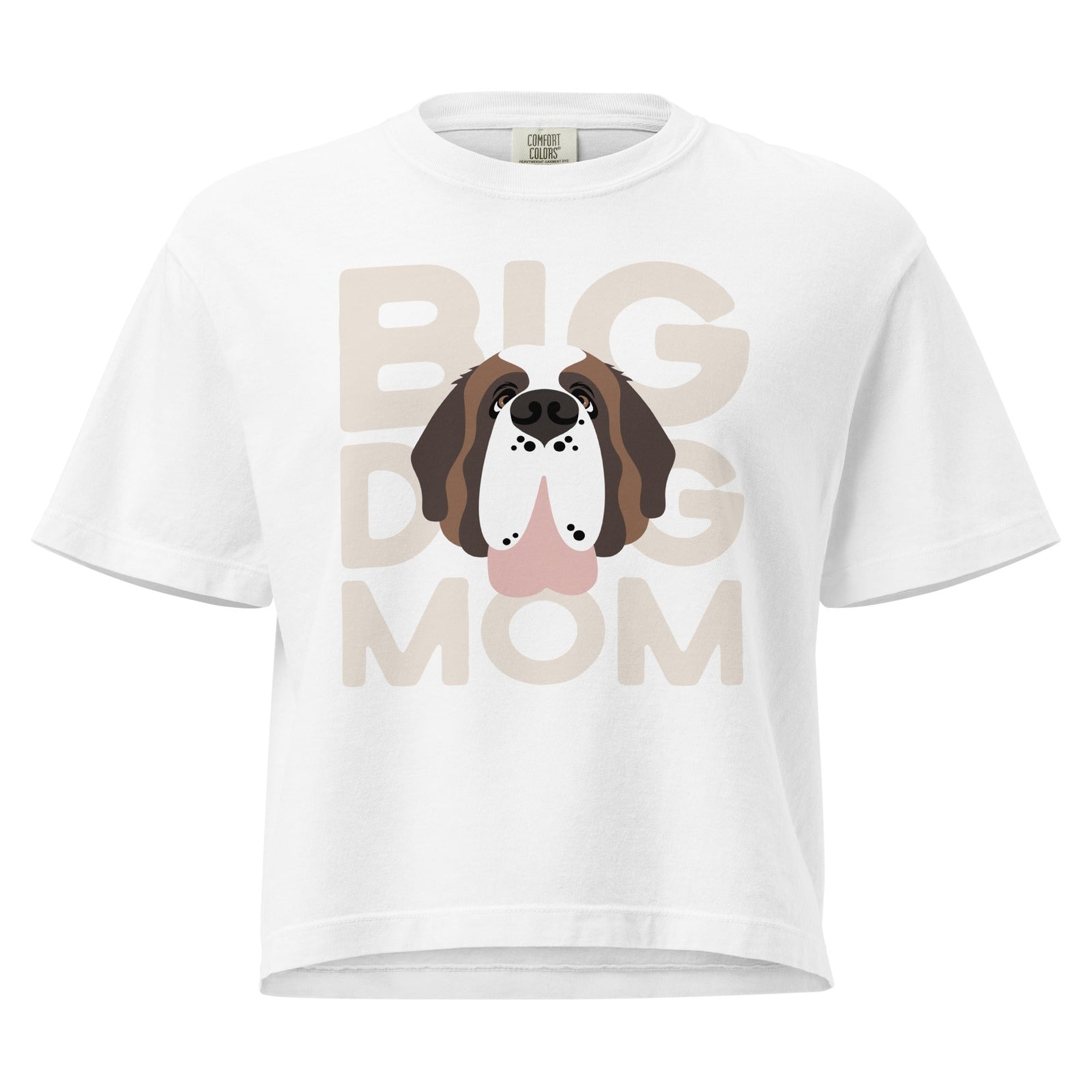 Big Dog Mom Women’s Heavyweight Boxy Comfort Colors Tee - Lucy + Norman