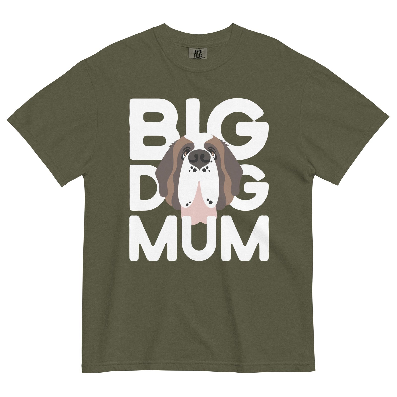 Big Dog Mum Comfort Colors Mid Tones T-Shirt - Lucy + Norman