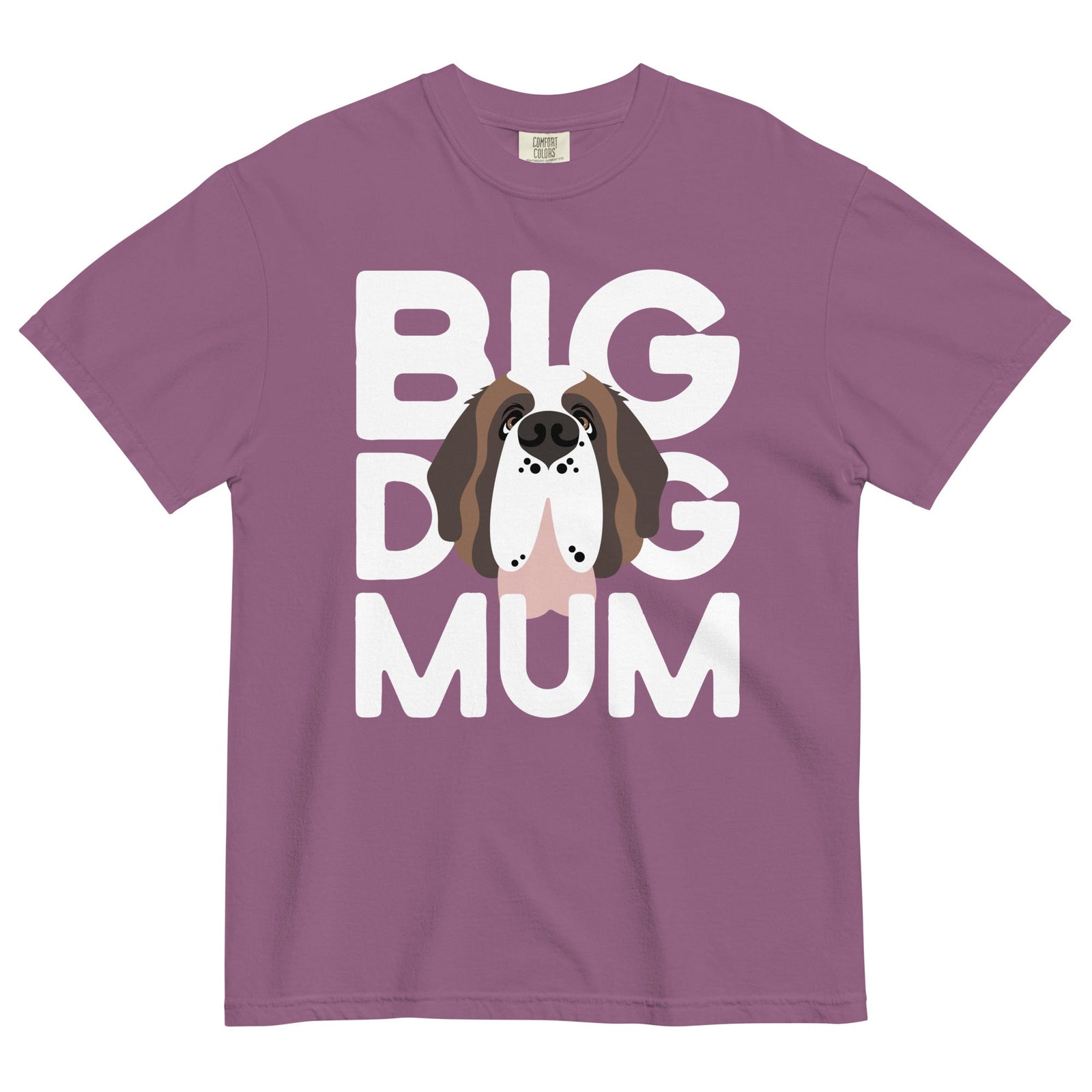 Big Dog Mum Comfort Colors Mid Tones T-Shirt - Lucy + Norman