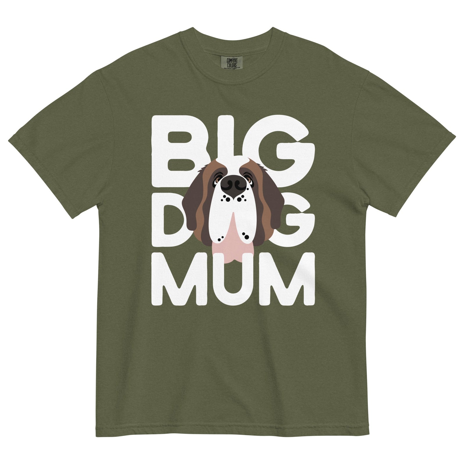 Big Dog Mum Comfort Colors Mid Tones T-Shirt - Lucy + Norman