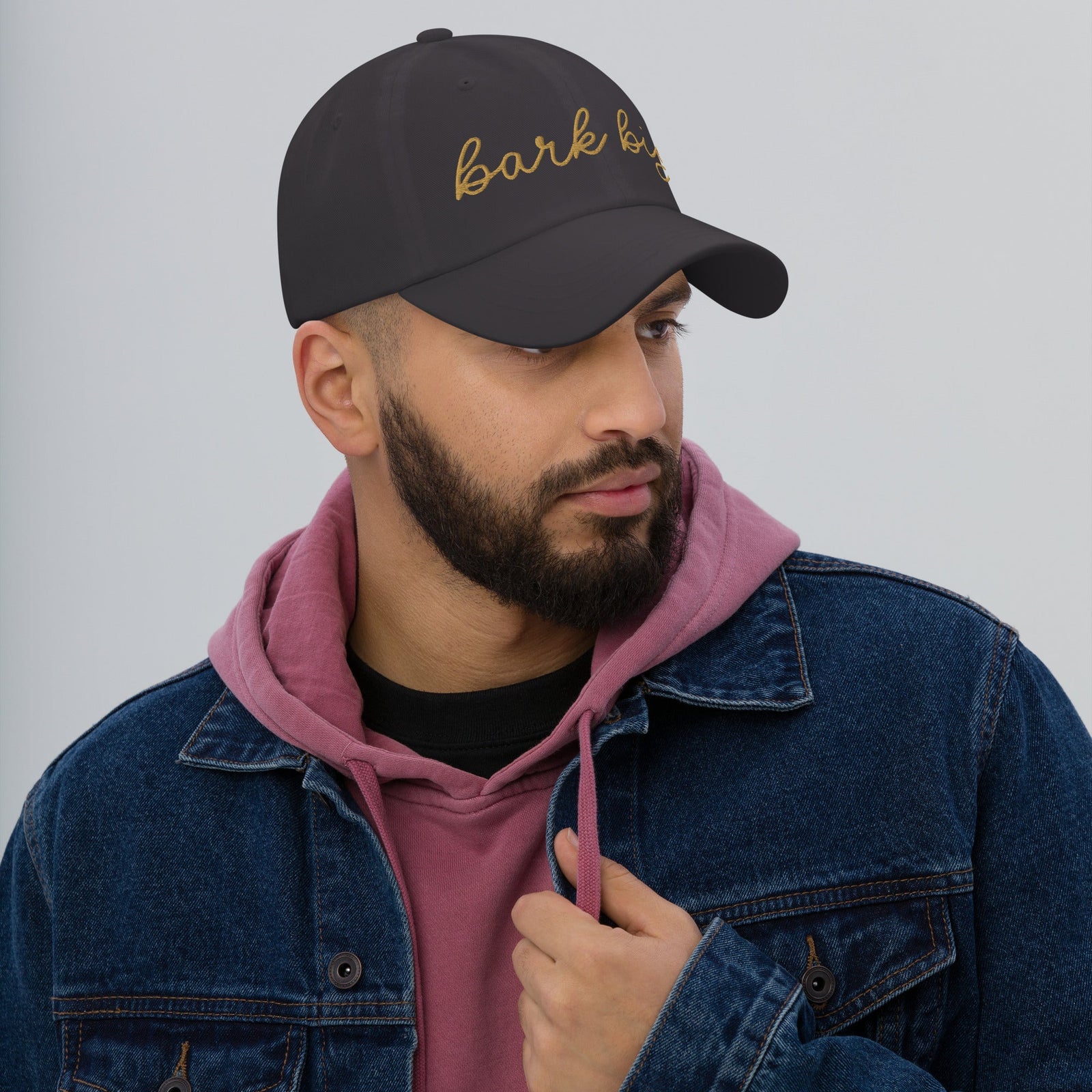 Choose Your Phrase Saint Bernard Dog Embroidered Dad Hat - Lucy + Norman