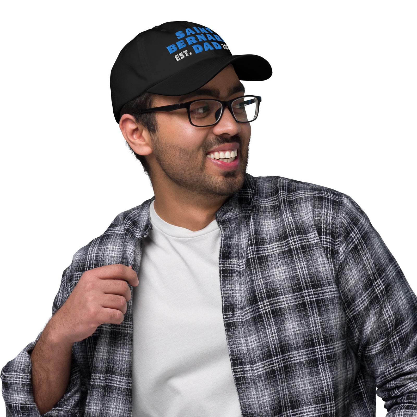 Saint Bernard Dad Est. Date Dad Hat