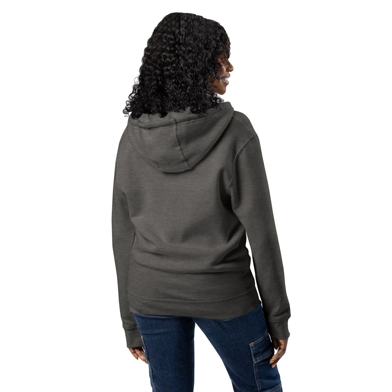 Embroidered Chest Saint Bernard Full Zip Hoodie - Lucy + Norman