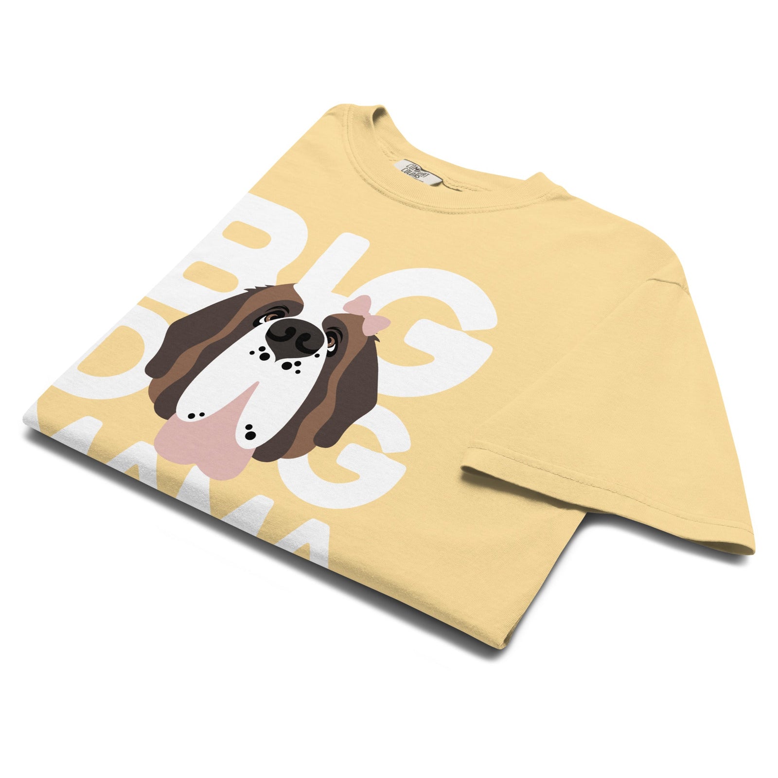 Female Big Dog Mama Comfort Colors Light Tones T-Shirt - Lucy + Norman