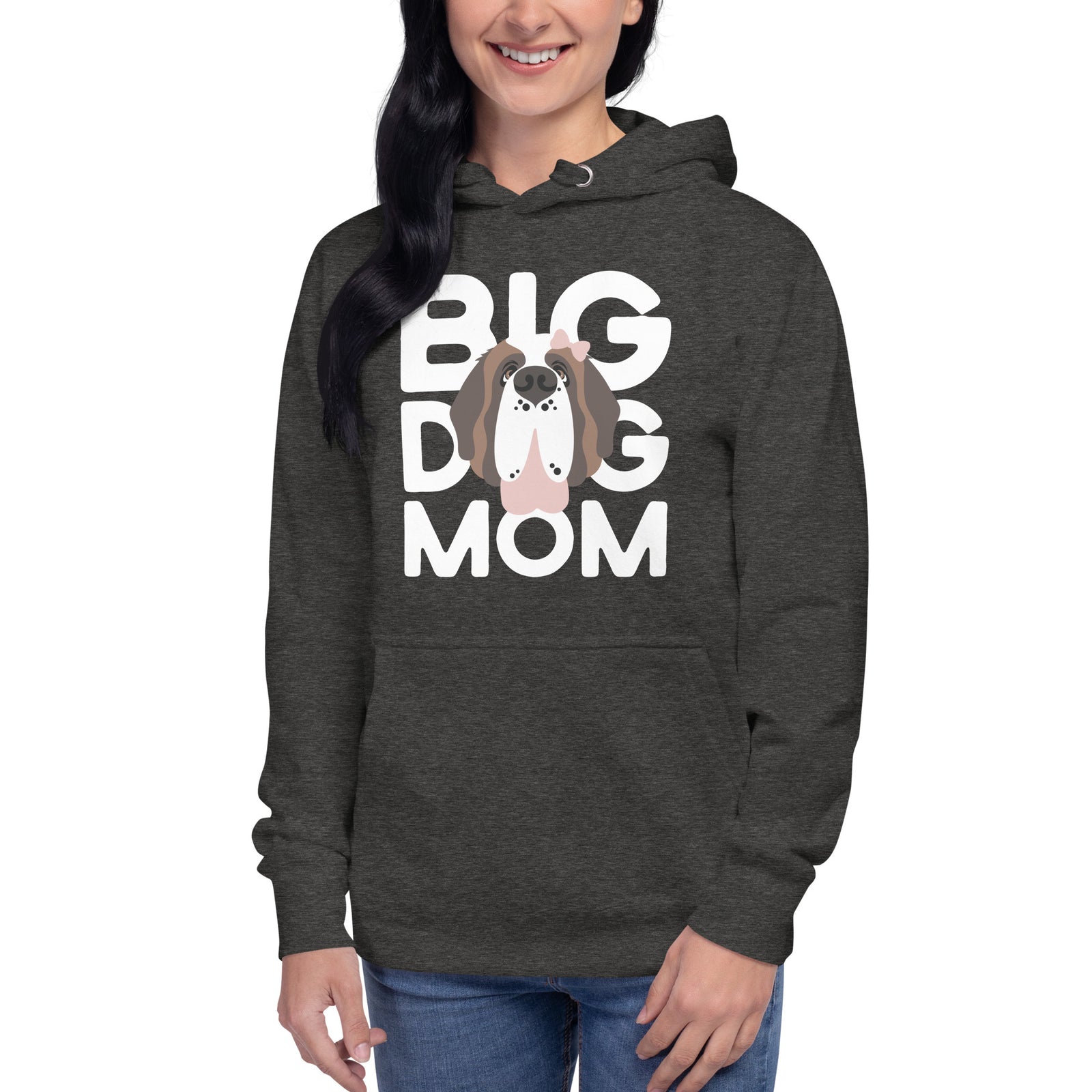 Female Big Dog Mom Saint Bernard Hoodie