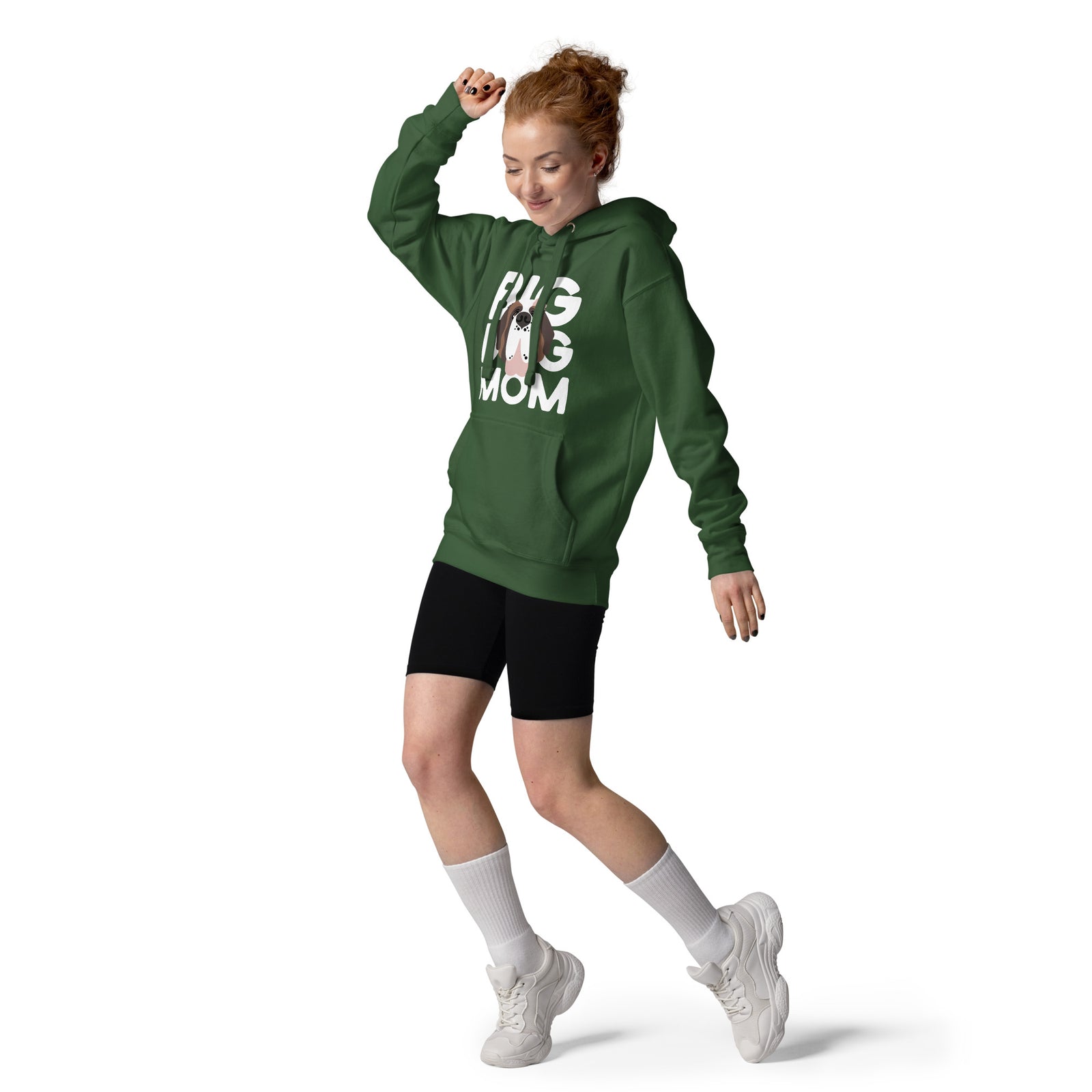 Female Big Dog Mom Saint Bernard Hoodie