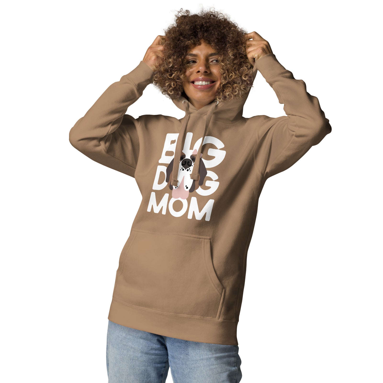 Female Big Dog Mom Saint Bernard Hoodie
