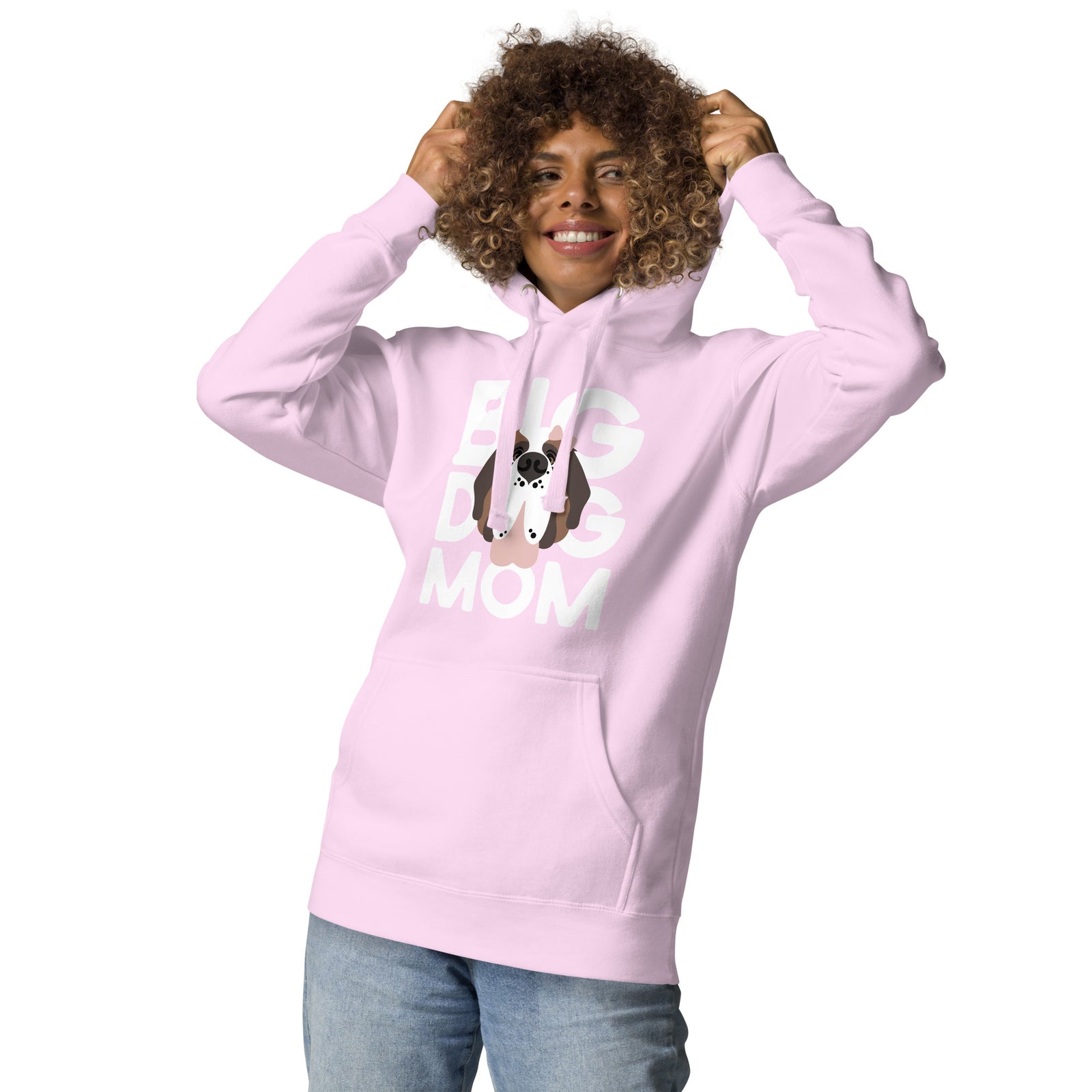 Female Big Dog Mom Saint Bernard Hoodie