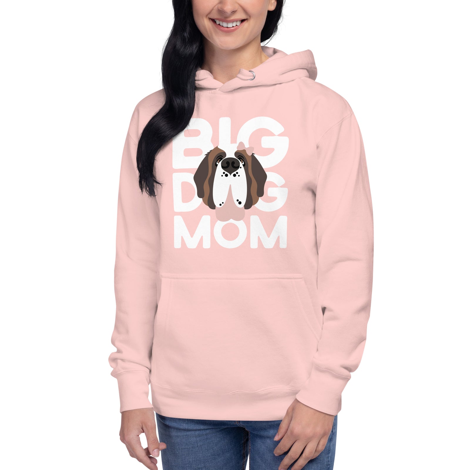 Female Big Dog Mom Saint Bernard Hoodie