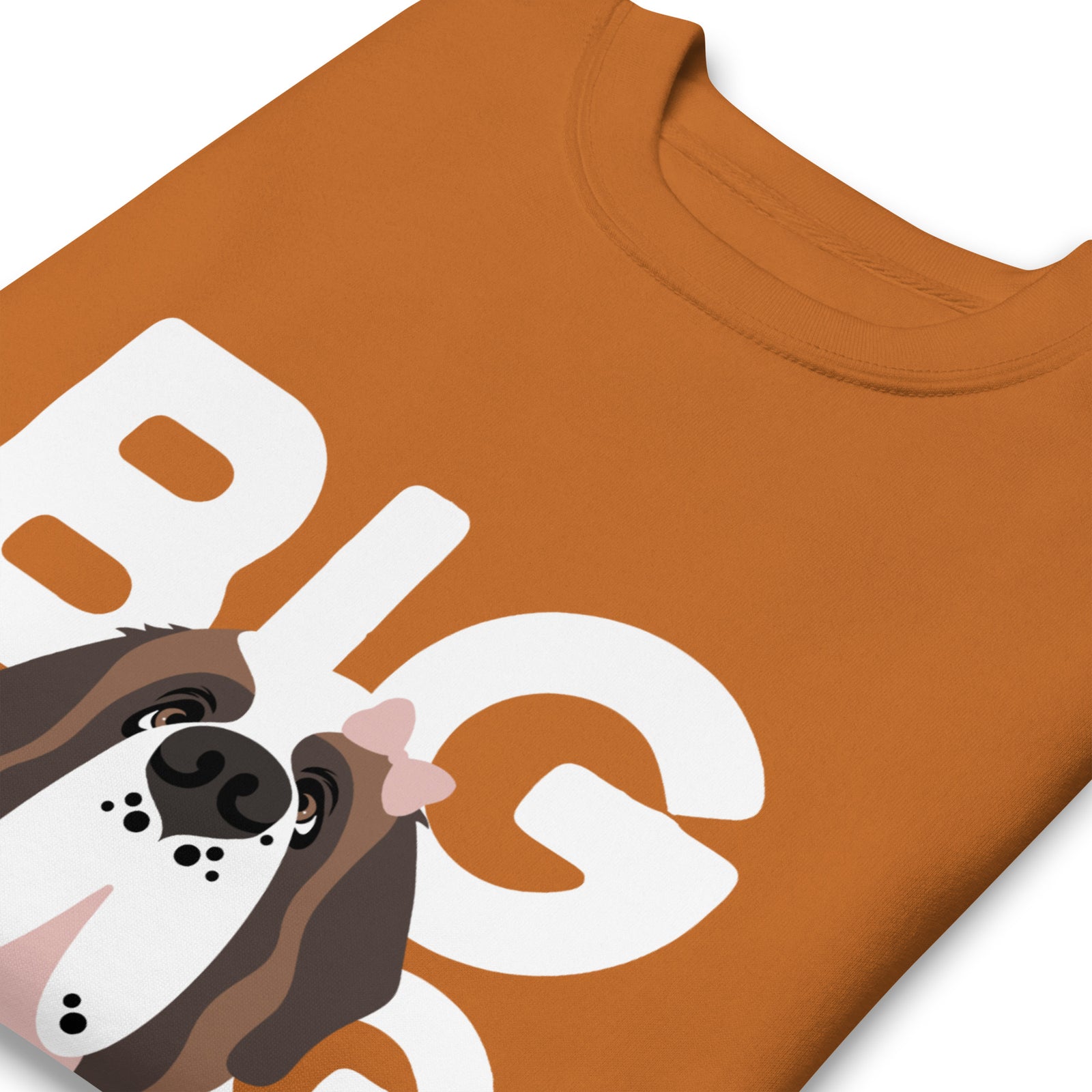 Female Big Dog Mom Saint Bernard Sweatshirt