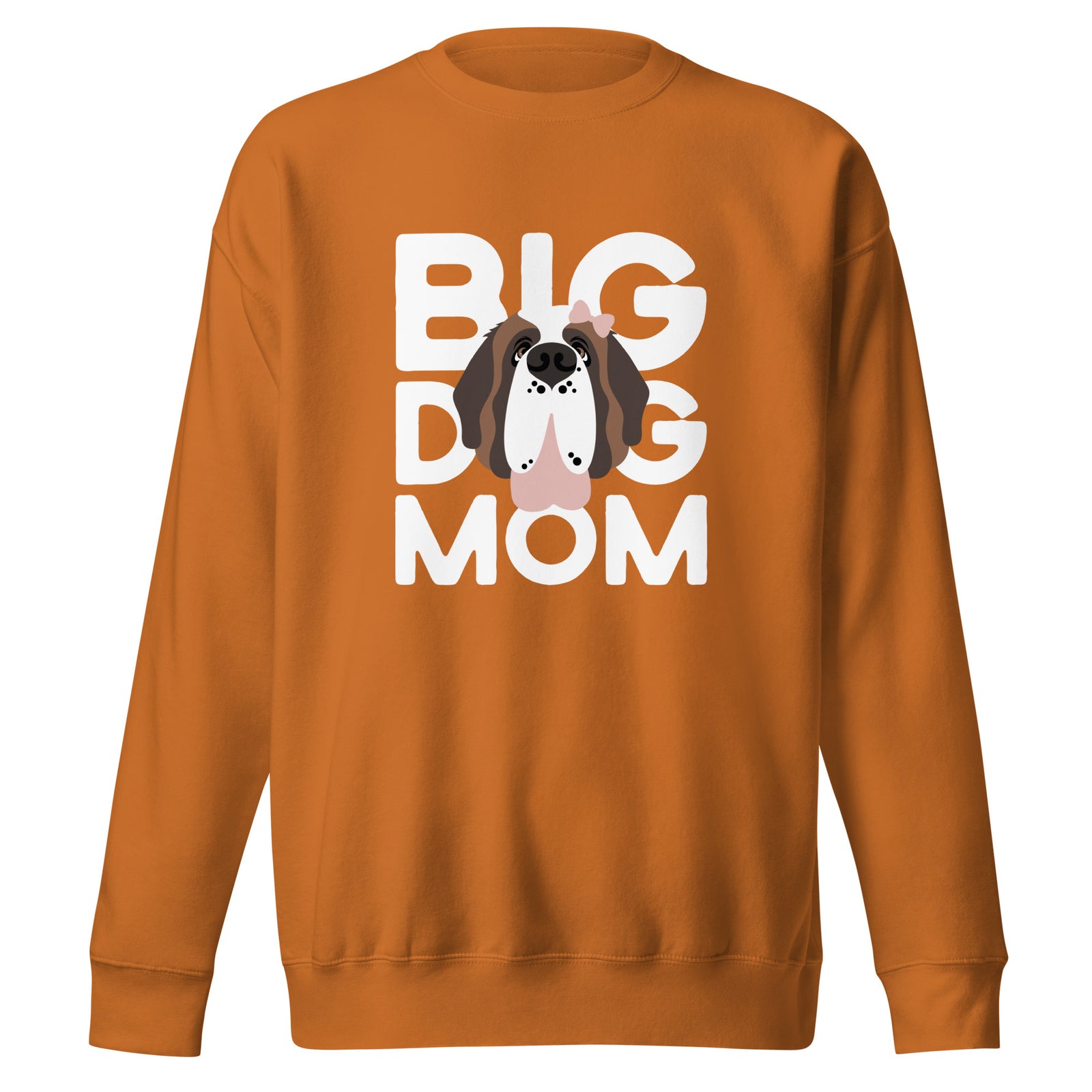 Female Big Dog Mom Saint Bernard Sweatshirt