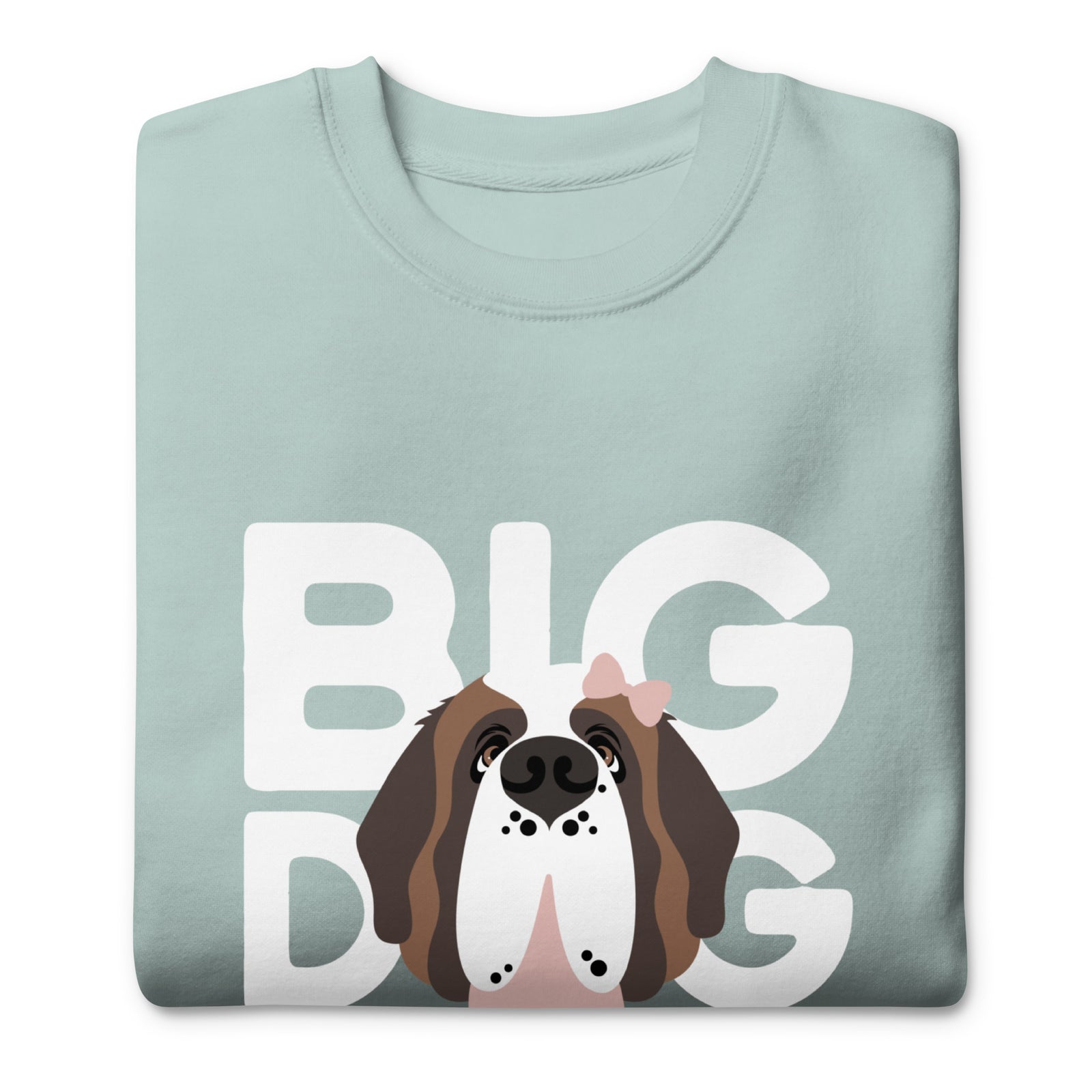 Female Big Dog Mom Saint Bernard Sweatshirt