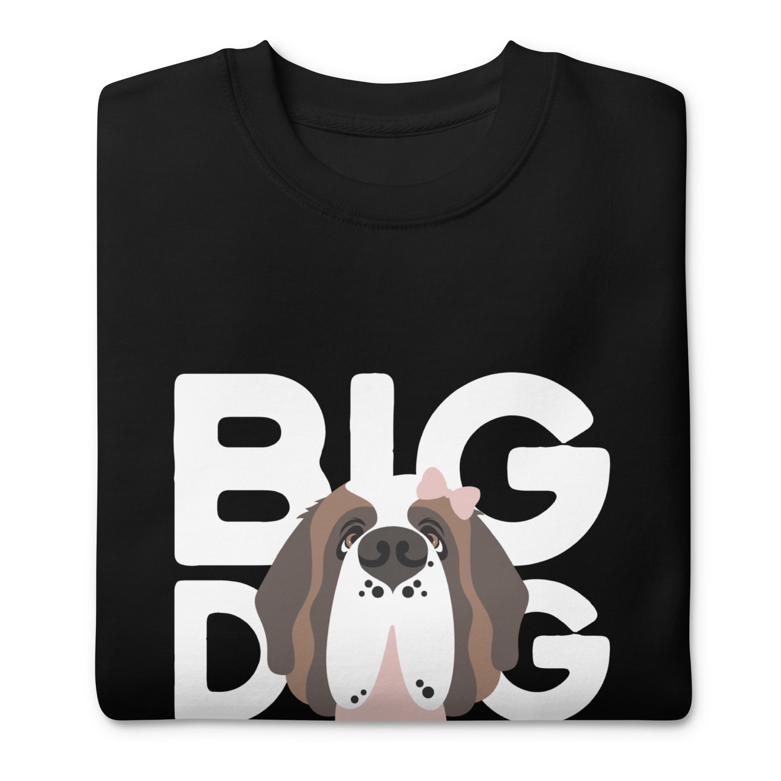 Female Big Dog Mom Saint Bernard Sweatshirt