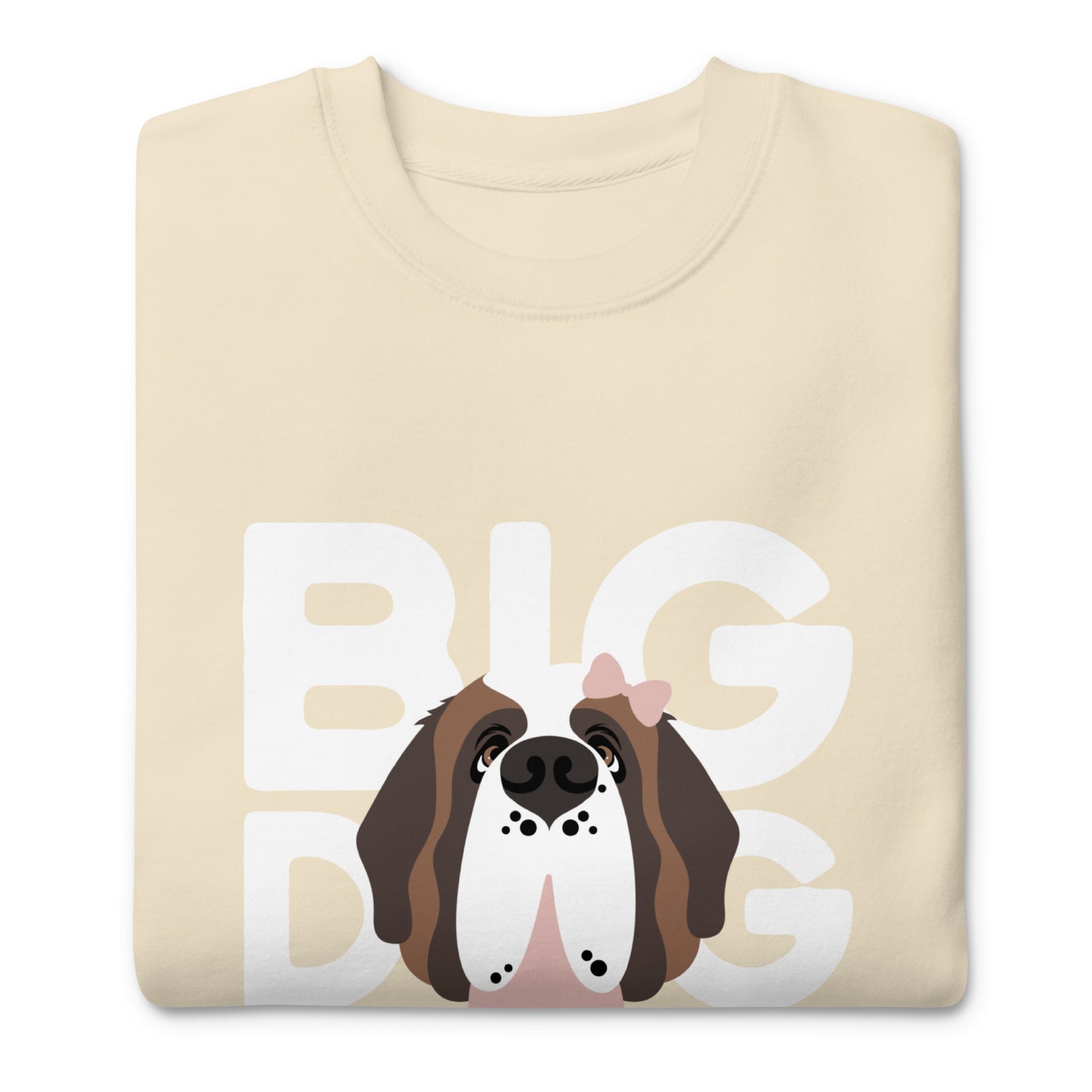 Female Big Dog Mom Saint Bernard Sweatshirt