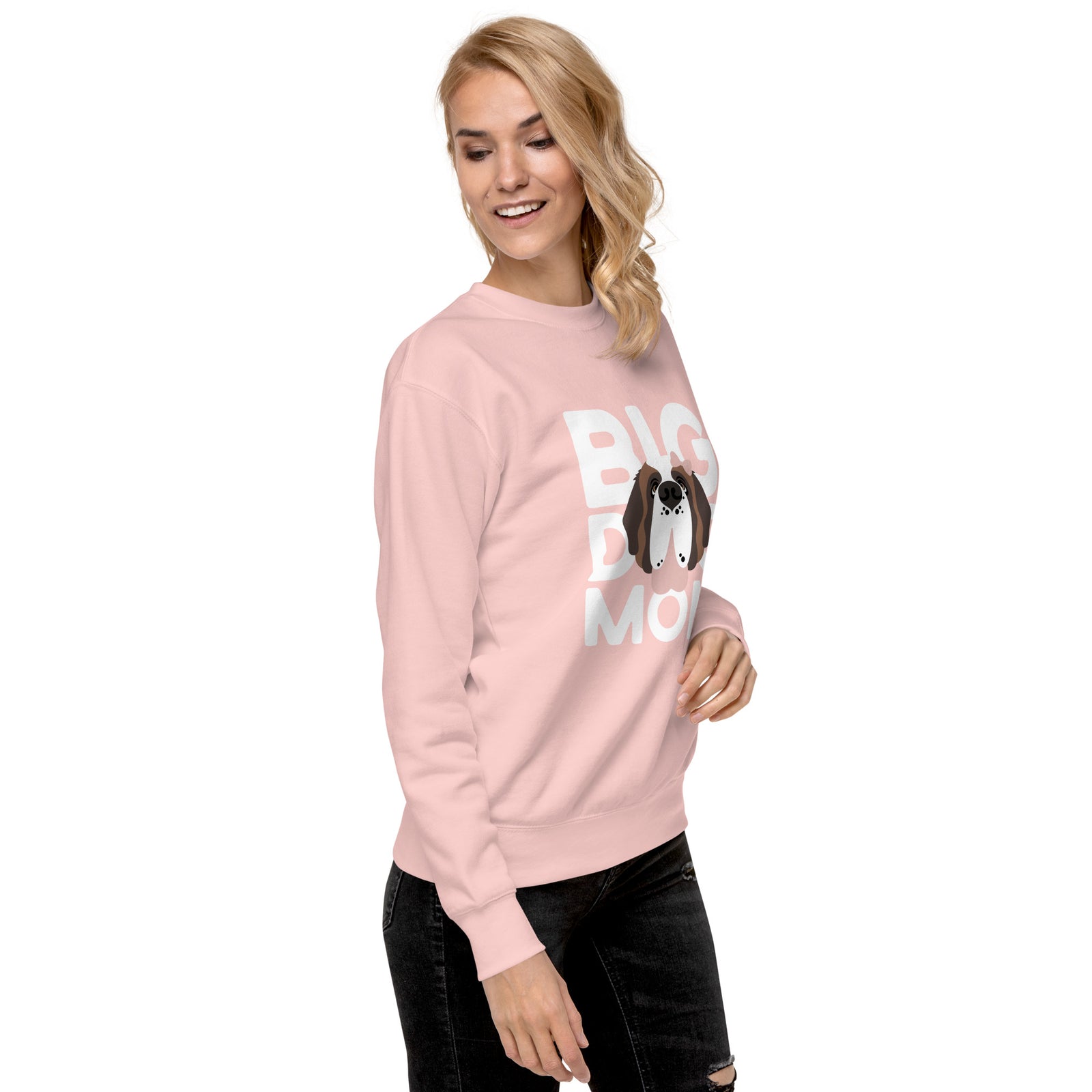 Female Big Dog Mom Saint Bernard Sweatshirt
