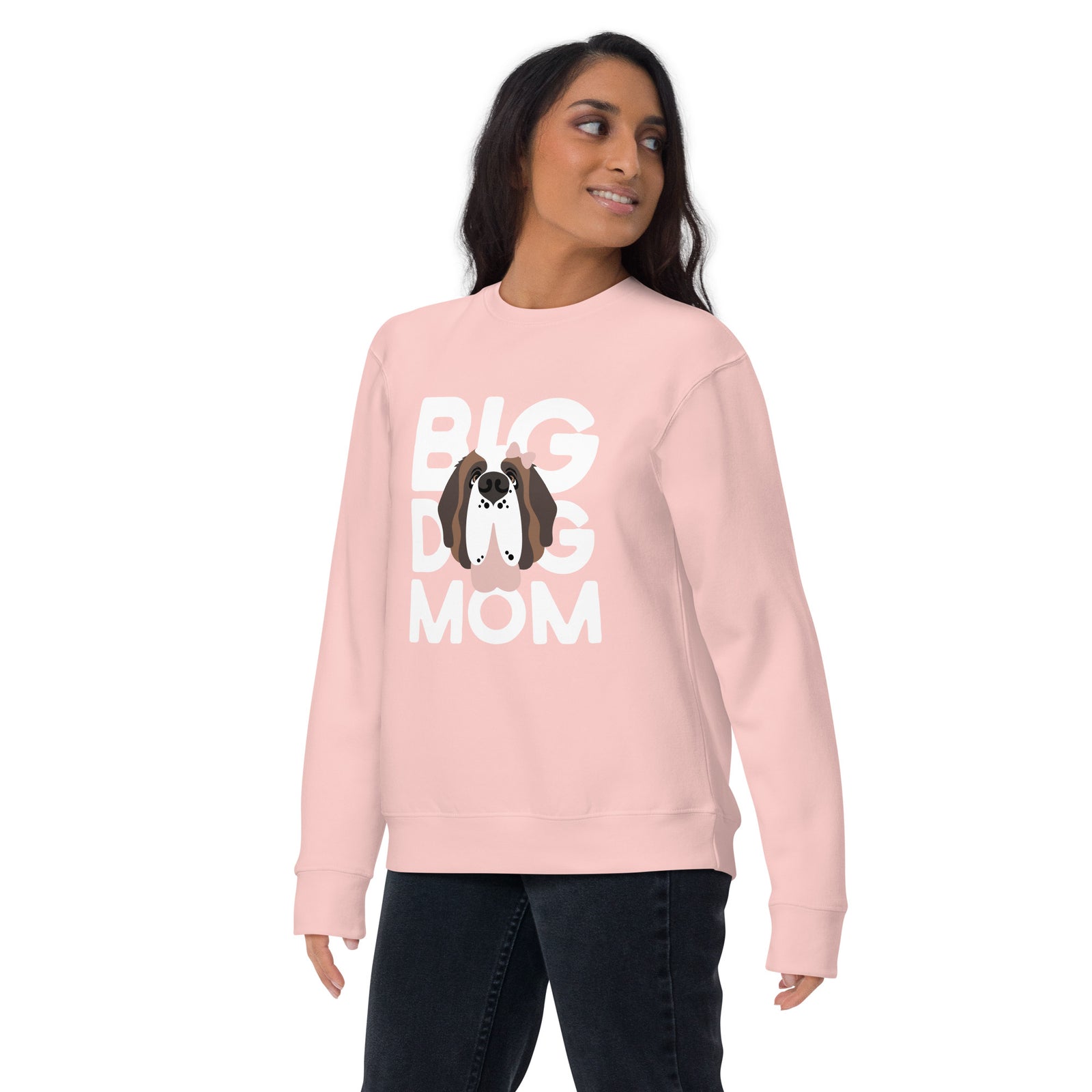 Female Big Dog Mom Saint Bernard Sweatshirt