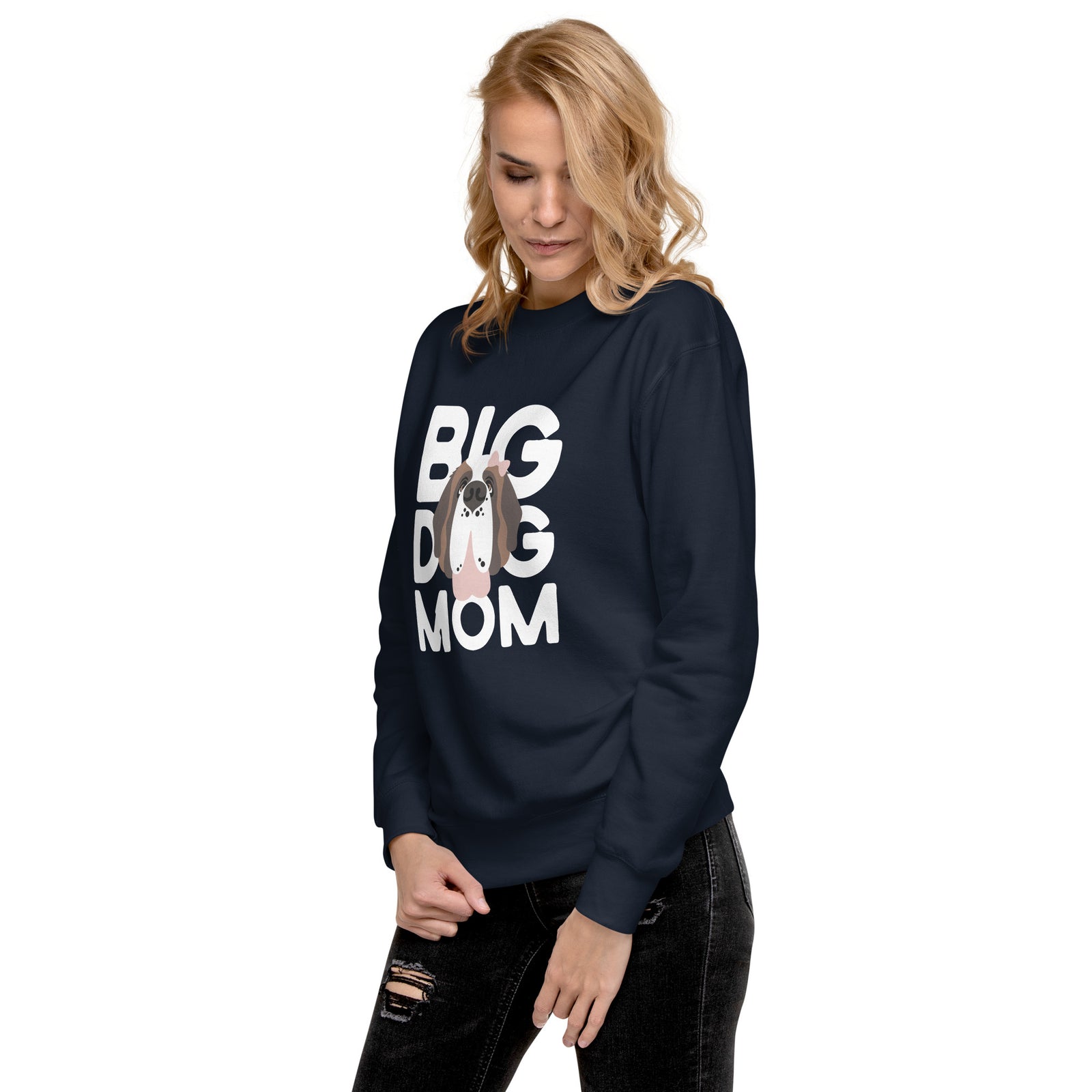 Female Big Dog Mom Saint Bernard Sweatshirt
