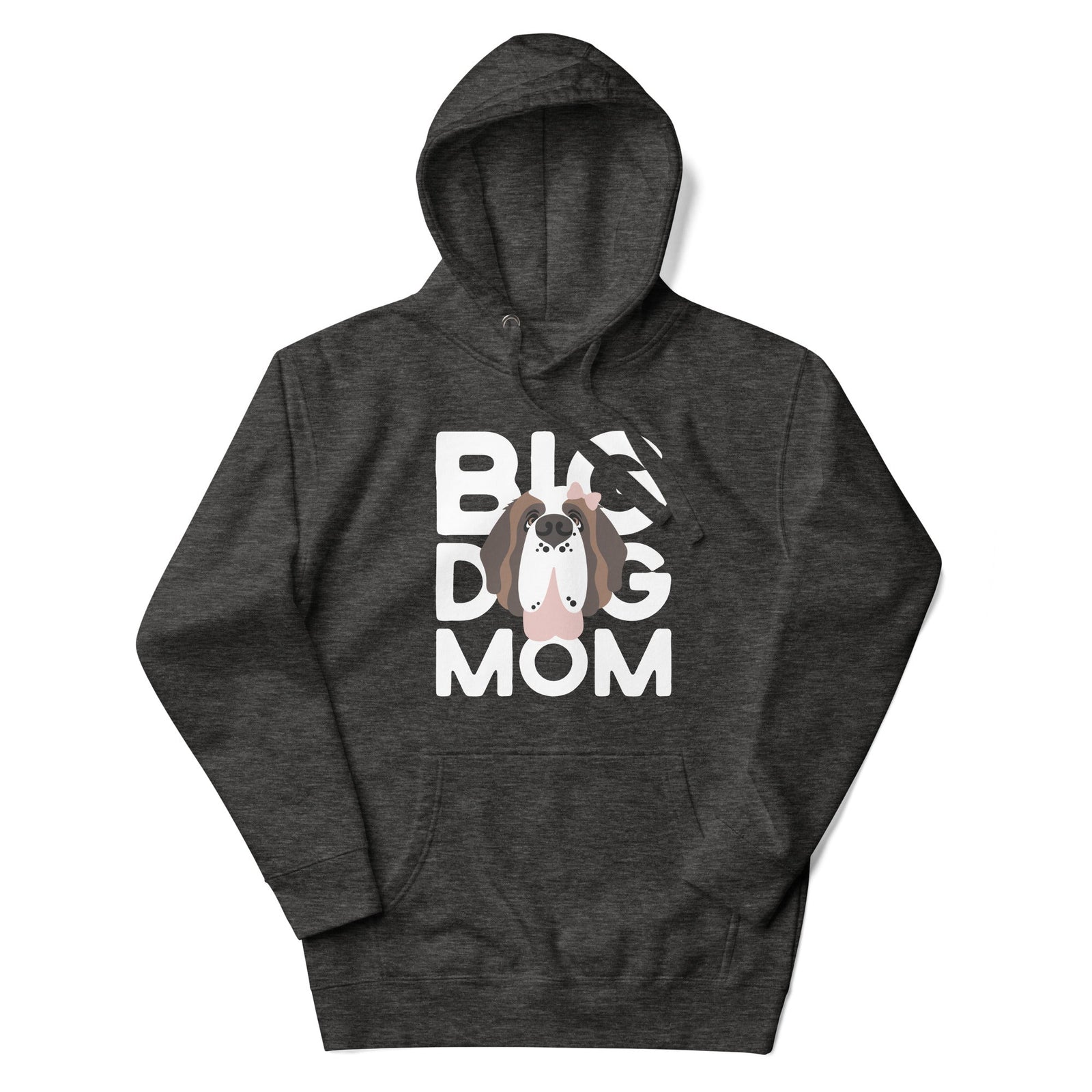Female Big Dog Mom Saint Bernard Hoodie - Lucy + Norman