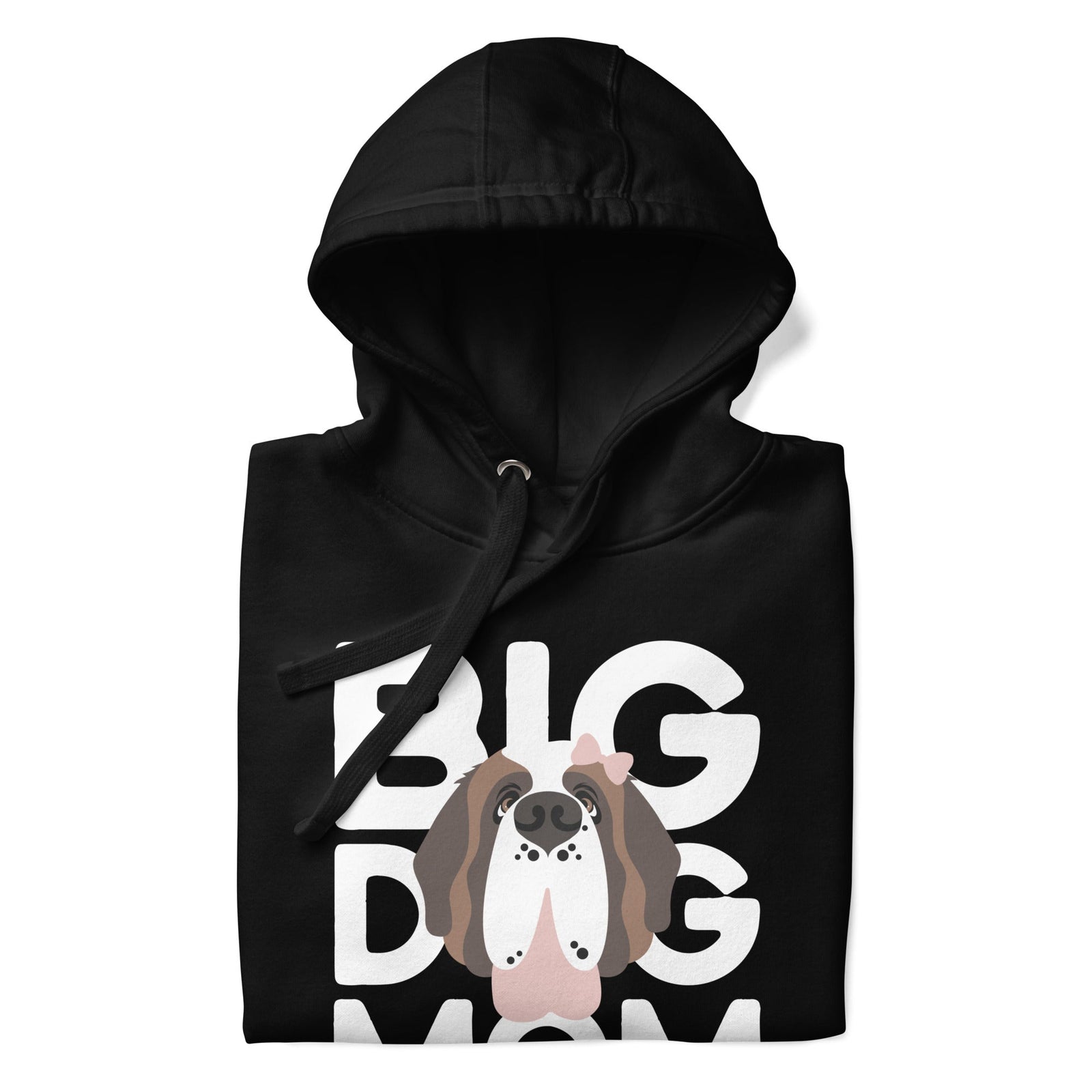 Female Big Dog Mom Saint Bernard Hoodie - Lucy + Norman