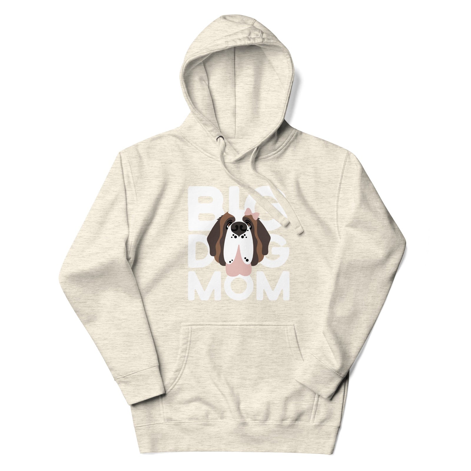 Female Big Dog Mom Saint Bernard Hoodie - Lucy + Norman