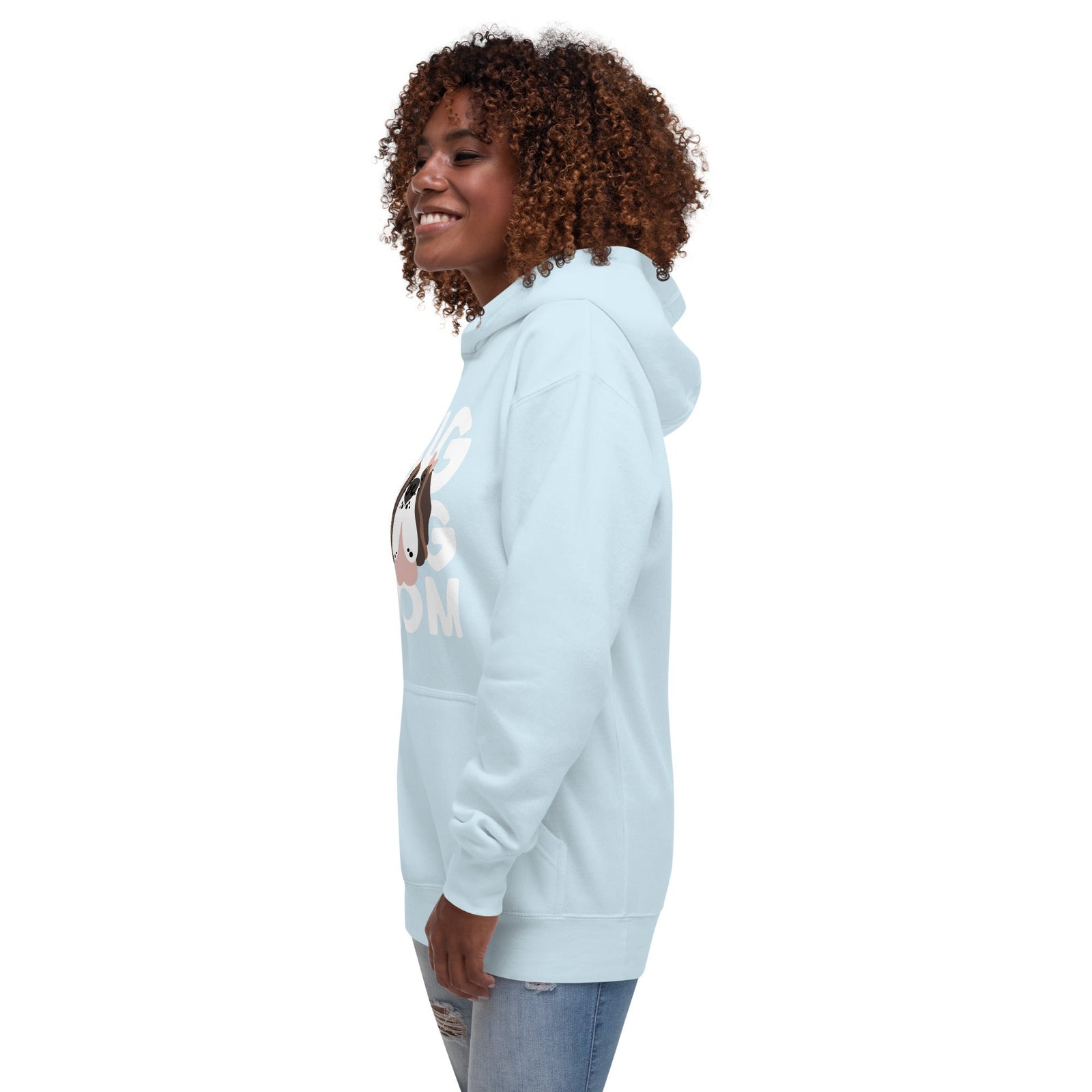 Female Big Dog Mom Saint Bernard Hoodie - Lucy + Norman