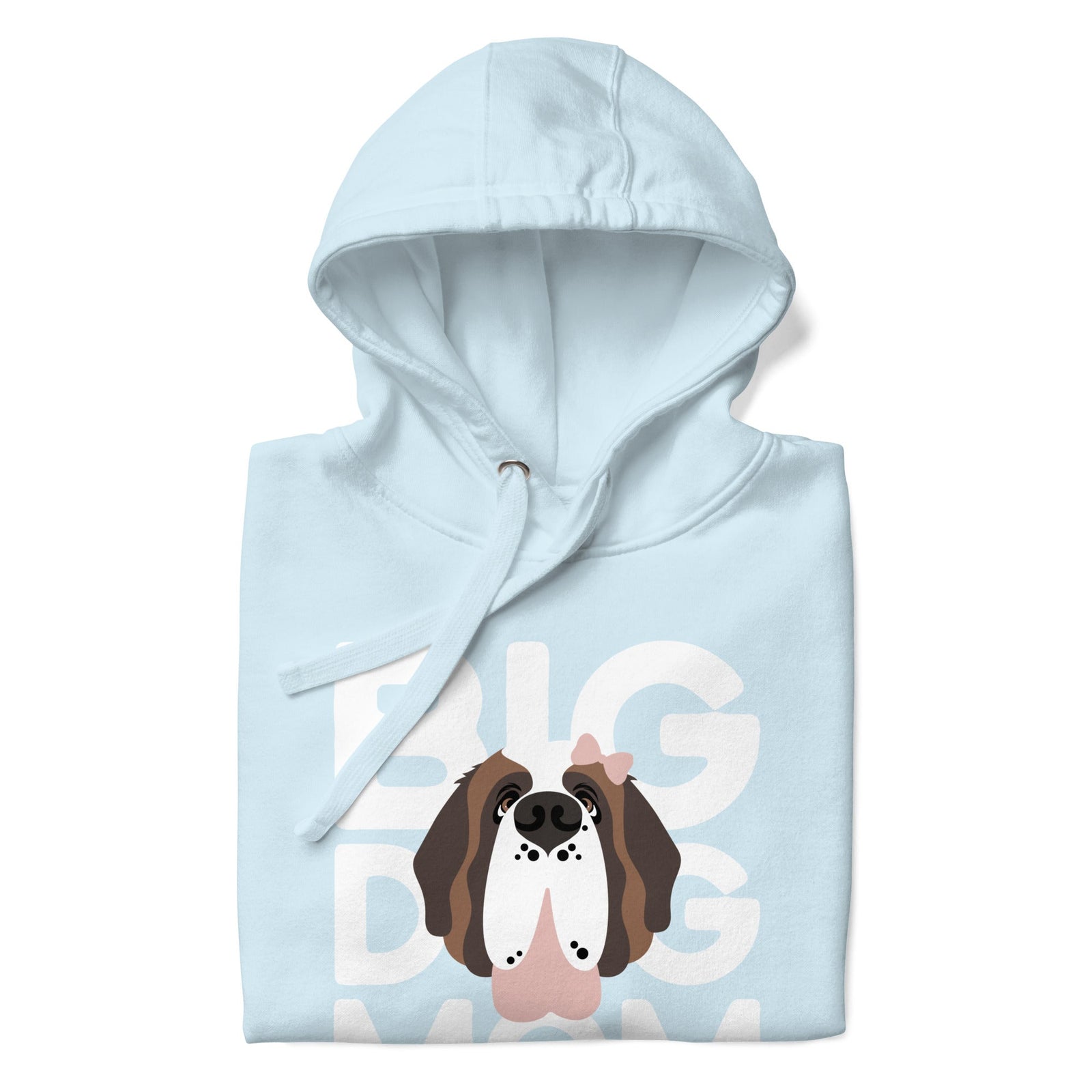 Female Big Dog Mom Saint Bernard Hoodie - Lucy + Norman