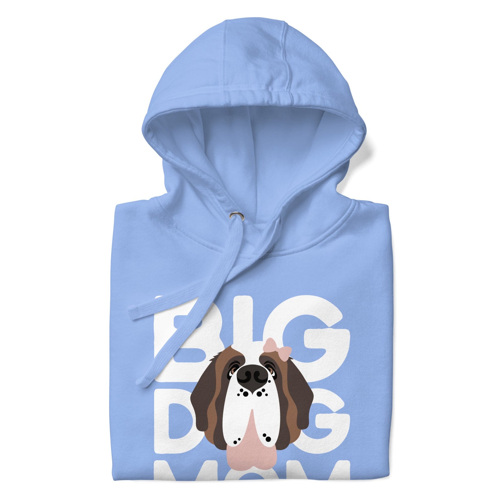 Female Big Dog Mom Saint Bernard Hoodie - Lucy + Norman