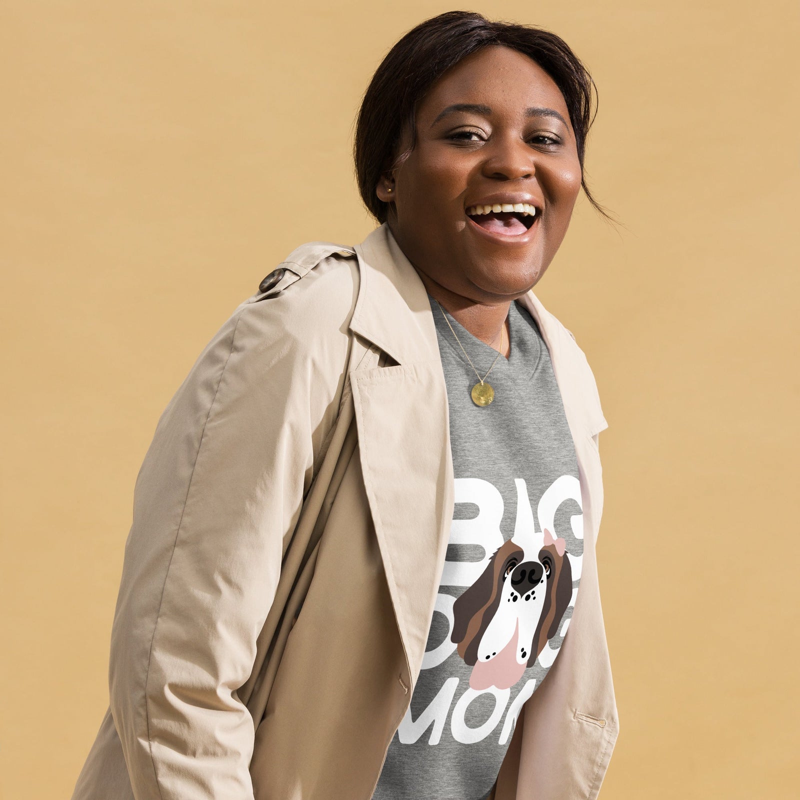 Female Big Dog Mom Saint Bernard Sweatshirt - Lucy + Norman