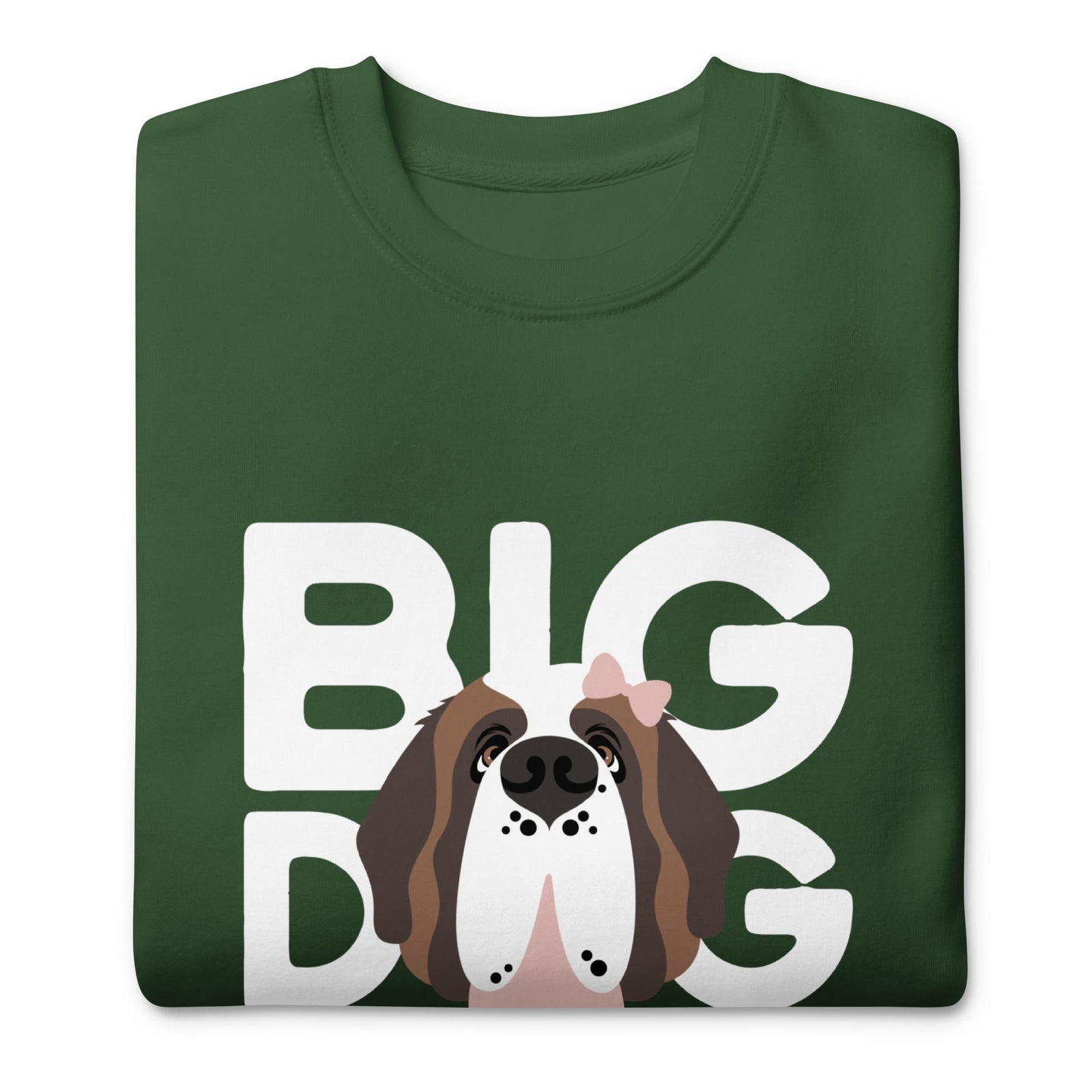 Female Big Dog Mom Saint Bernard Sweatshirt - Lucy + Norman