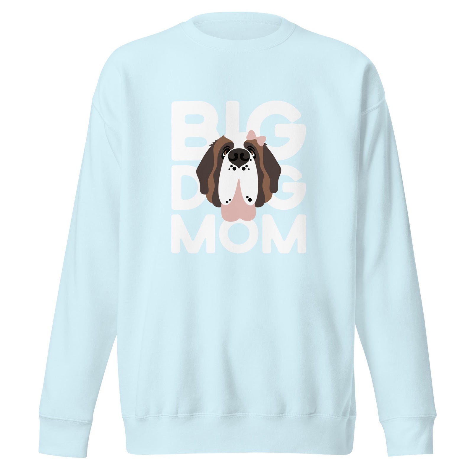 Female Big Dog Mom Saint Bernard Sweatshirt - Lucy + Norman