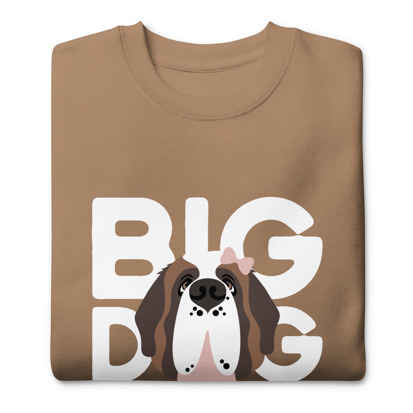 Female Big Dog Mom Saint Bernard Sweatshirt - Lucy + Norman
