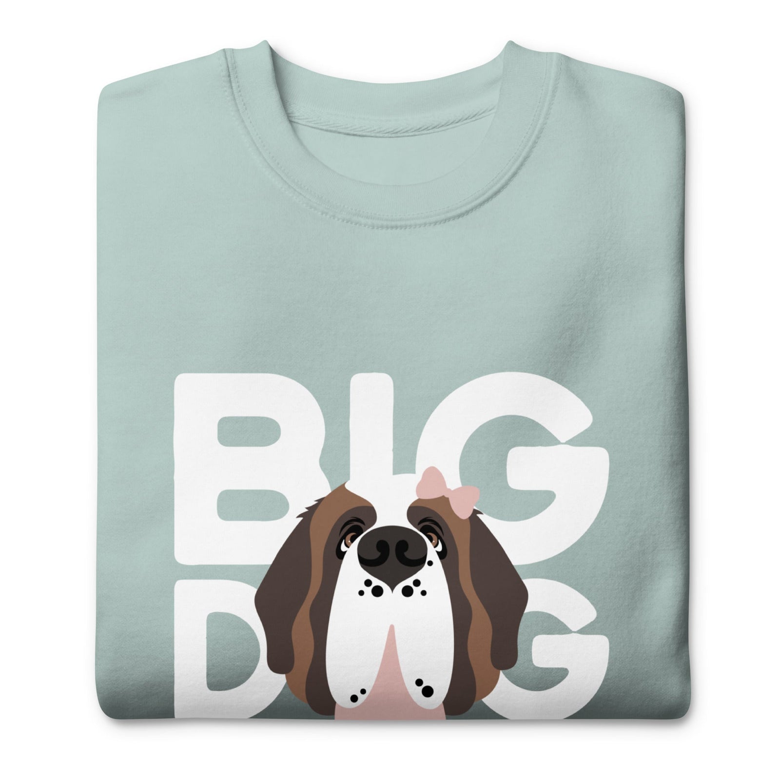 Female Big Dog Mom Saint Bernard Sweatshirt - Lucy + Norman